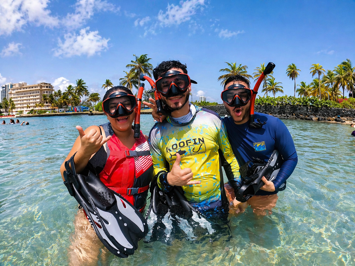 San Juan Shore Snorkeling with Turtles & Free Videos
