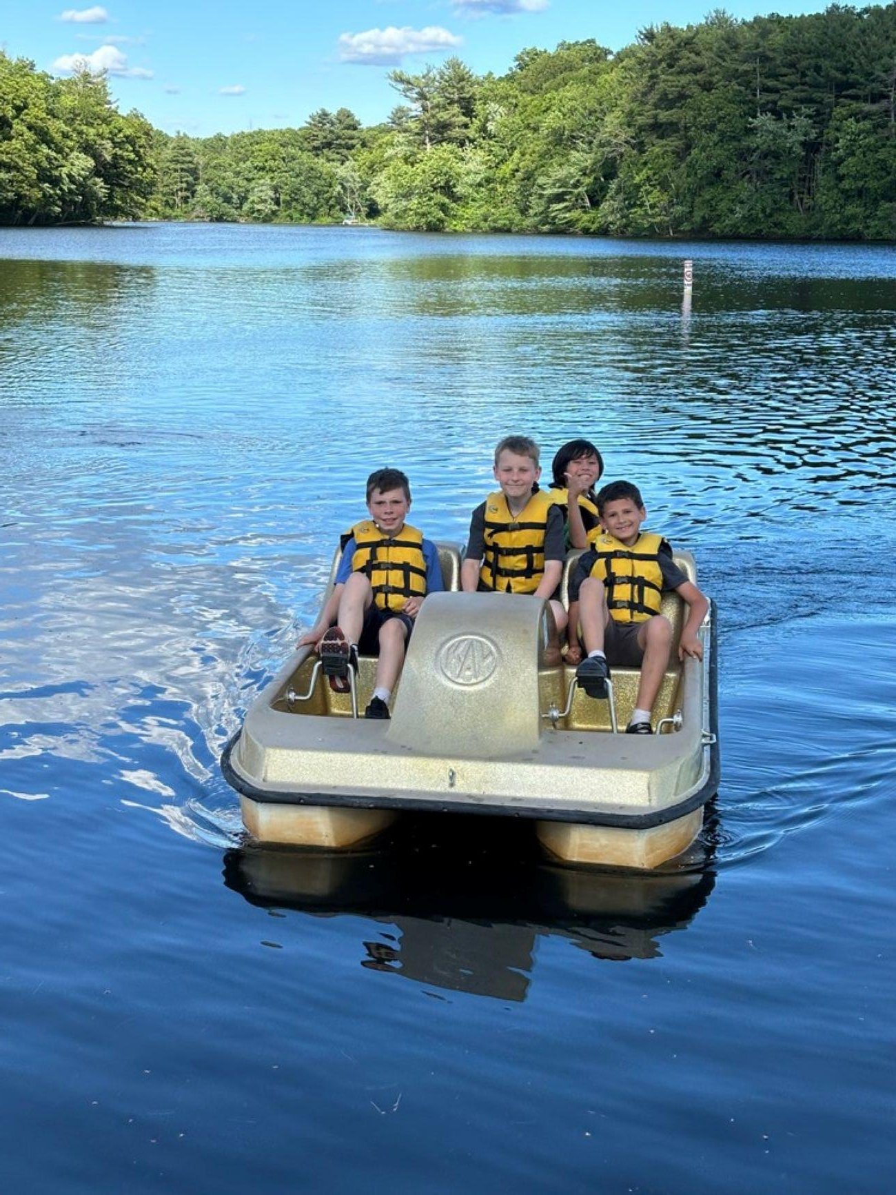 Charles River Pedal Boat Adventure in Newton