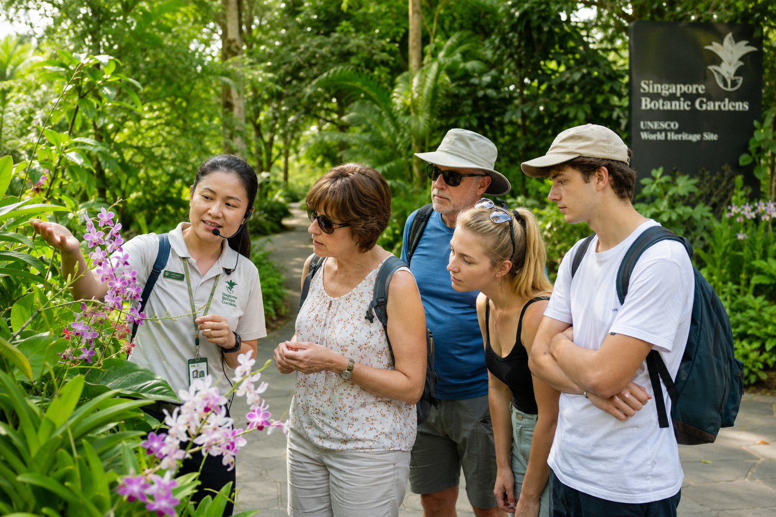 Singapore Botanic Gardens & Dempsey Hill Guided Walking Tour