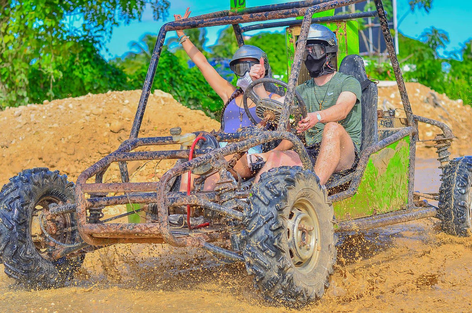 Punta Cana 4x4 Off-Road Adventure with Cenote & Beach