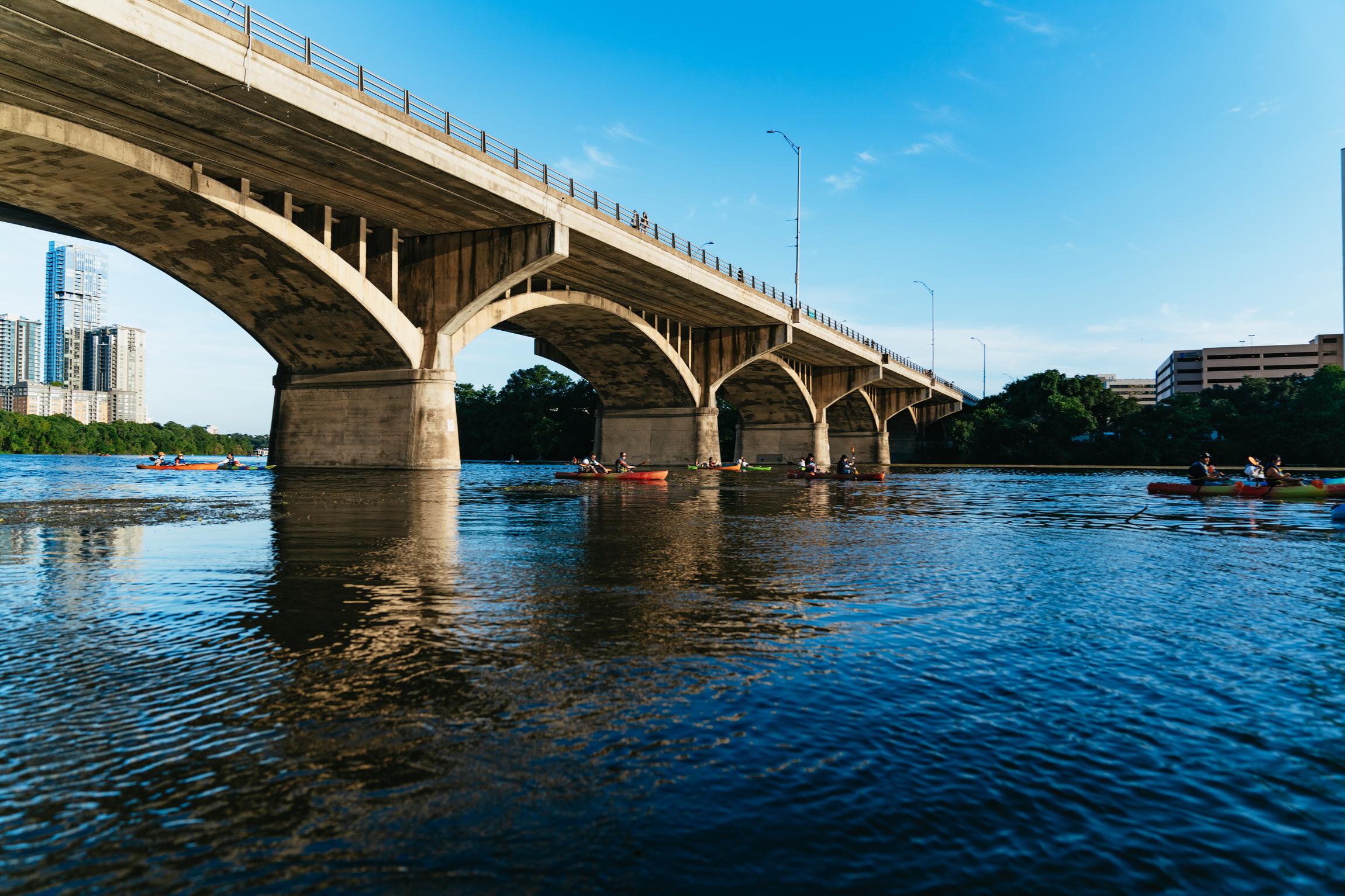 Austin Sunset Bat-Watching Kayak Experience
