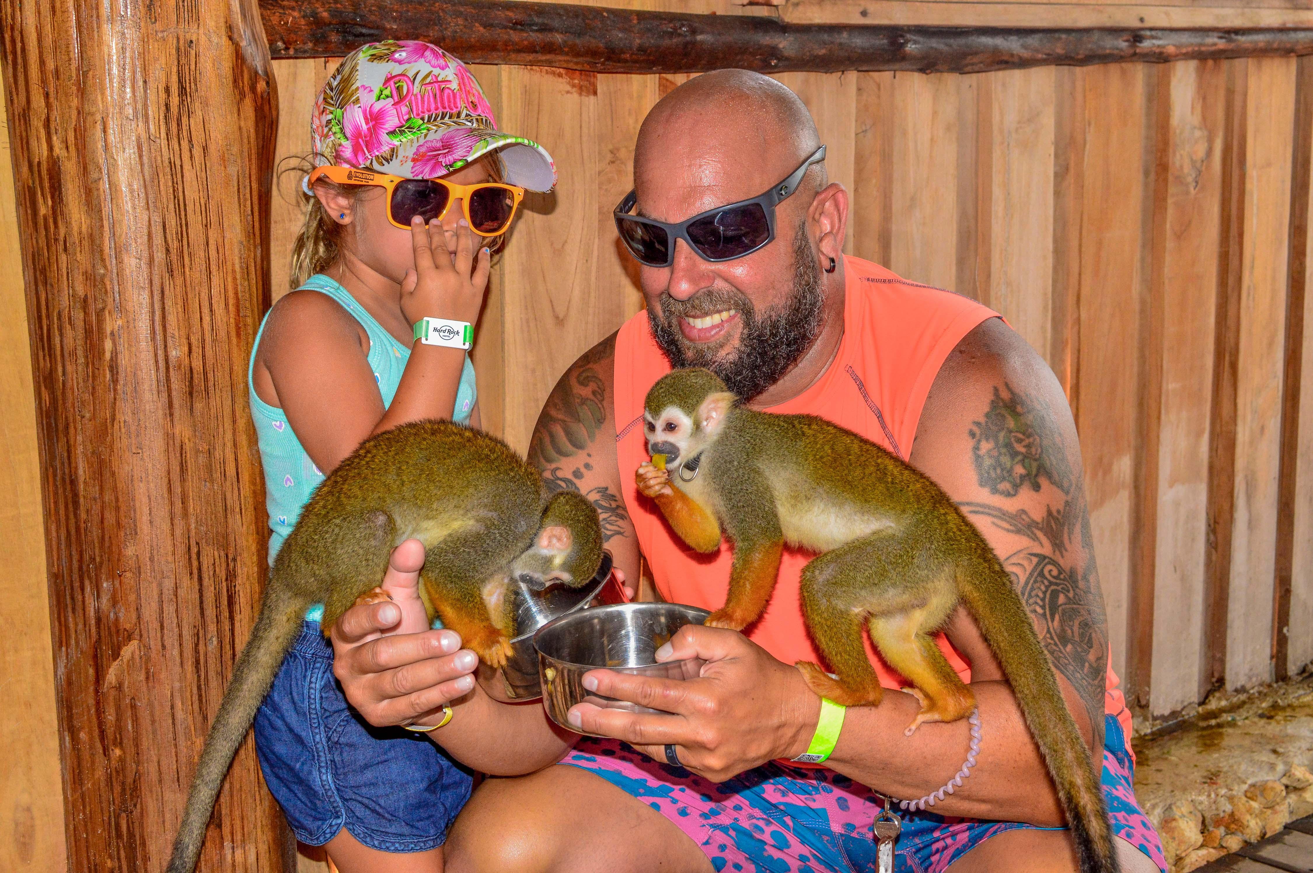 Punta Cana Monkey Park, Dominican Farm & Cenote Swim – Full Day Combo