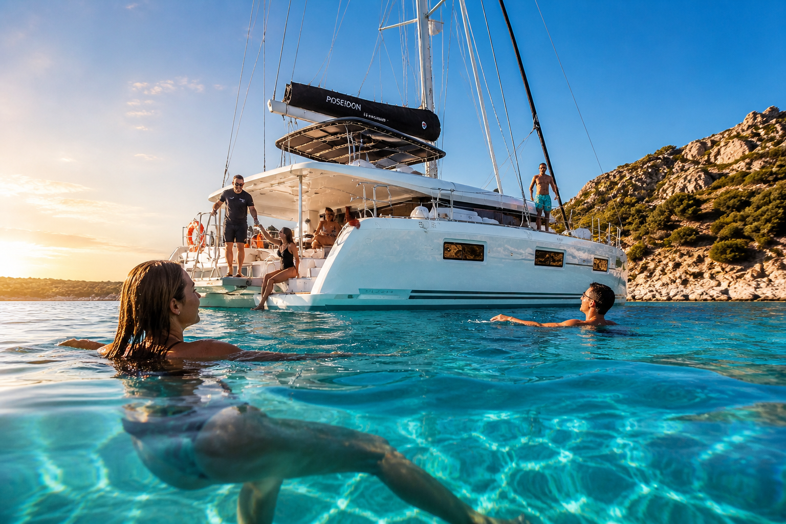 Premium All-Inclusive Catamaran Cruise