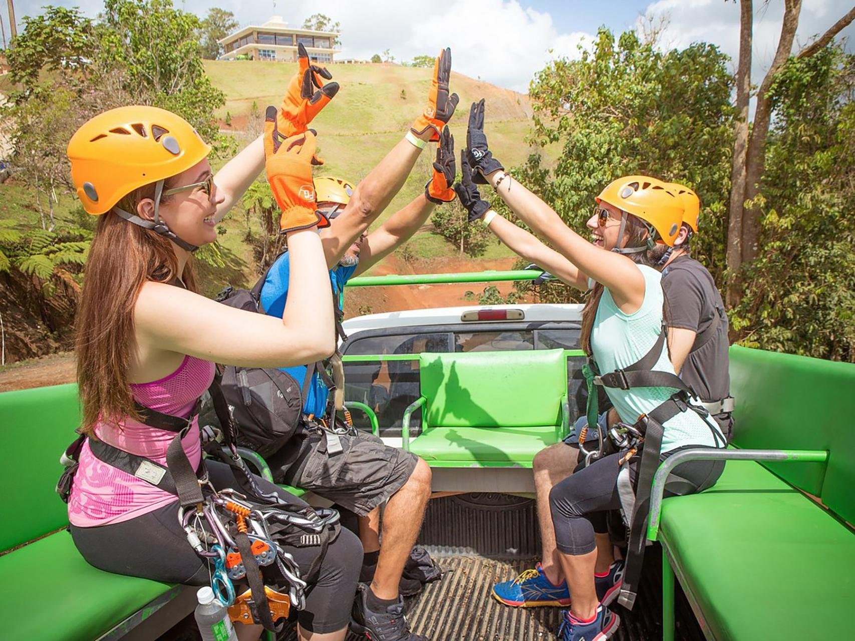 Toro Verde Zipline & The Monster Adventure with San Juan Transit