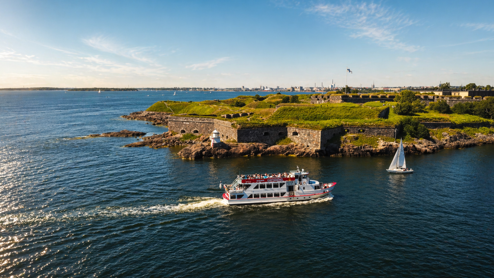 Helsinki Land & Sea Discovery: Bus Tour with Archipelago Cruise