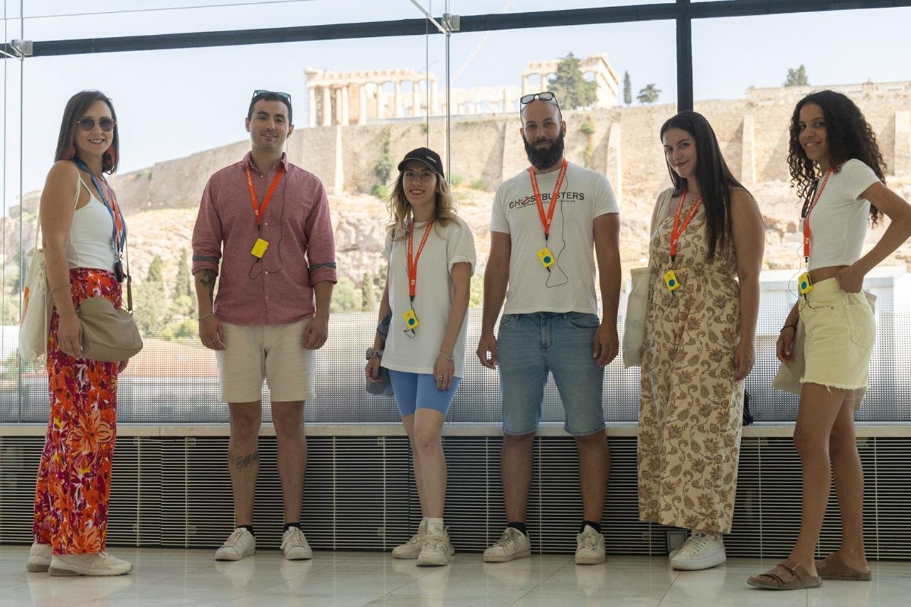 Acropolis Museum Athens ancient Greek sculpture Parthenon frieze guided tour — image 4