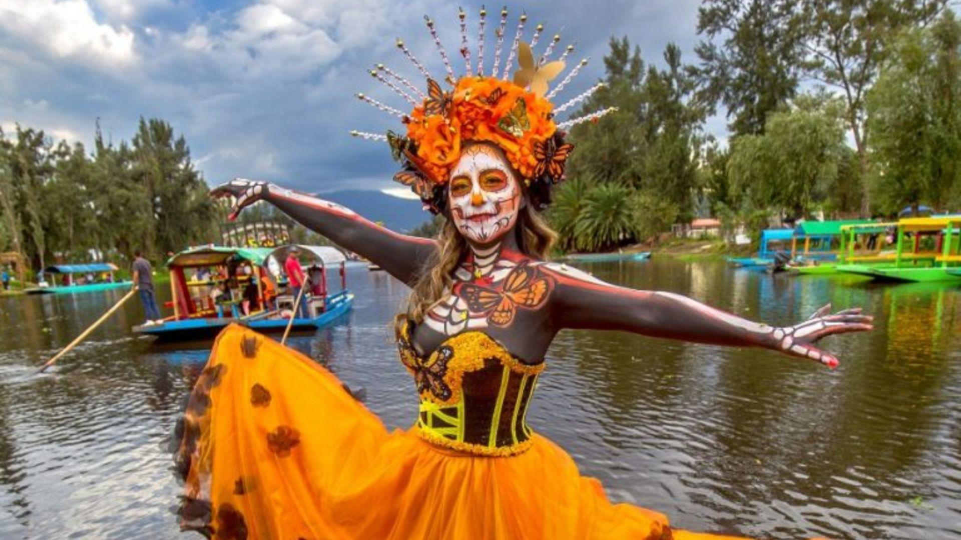 Day of the Dead Trajinera Dinner with Mezcal & Live Music