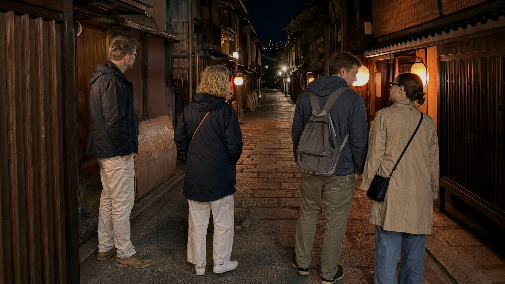Tour privado a pie por Kioto al atardecer: Gion, Pontocho y el santuario Yasaka