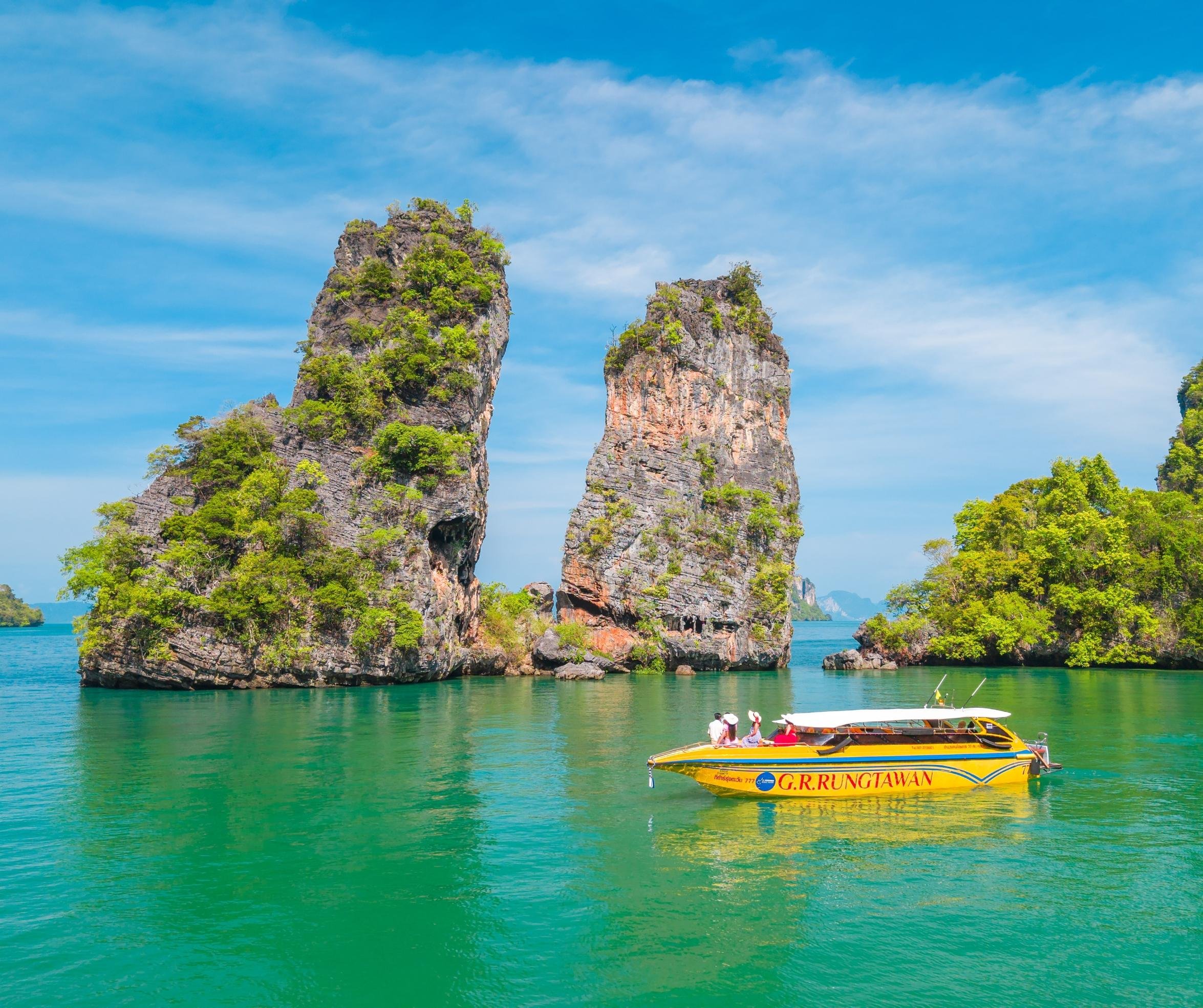 Phang Nga Bay & James Bond Island Full-Day Speedboat & Snorkel Tour