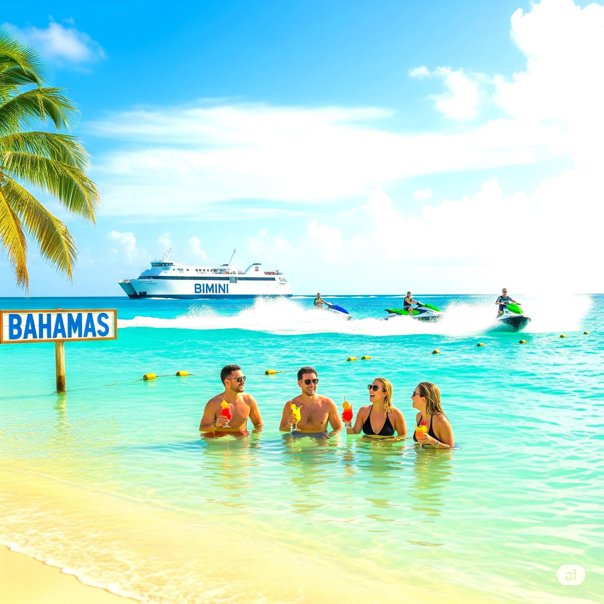 Bahamas Day Escape: Bimini or Grand Bahama Ferry