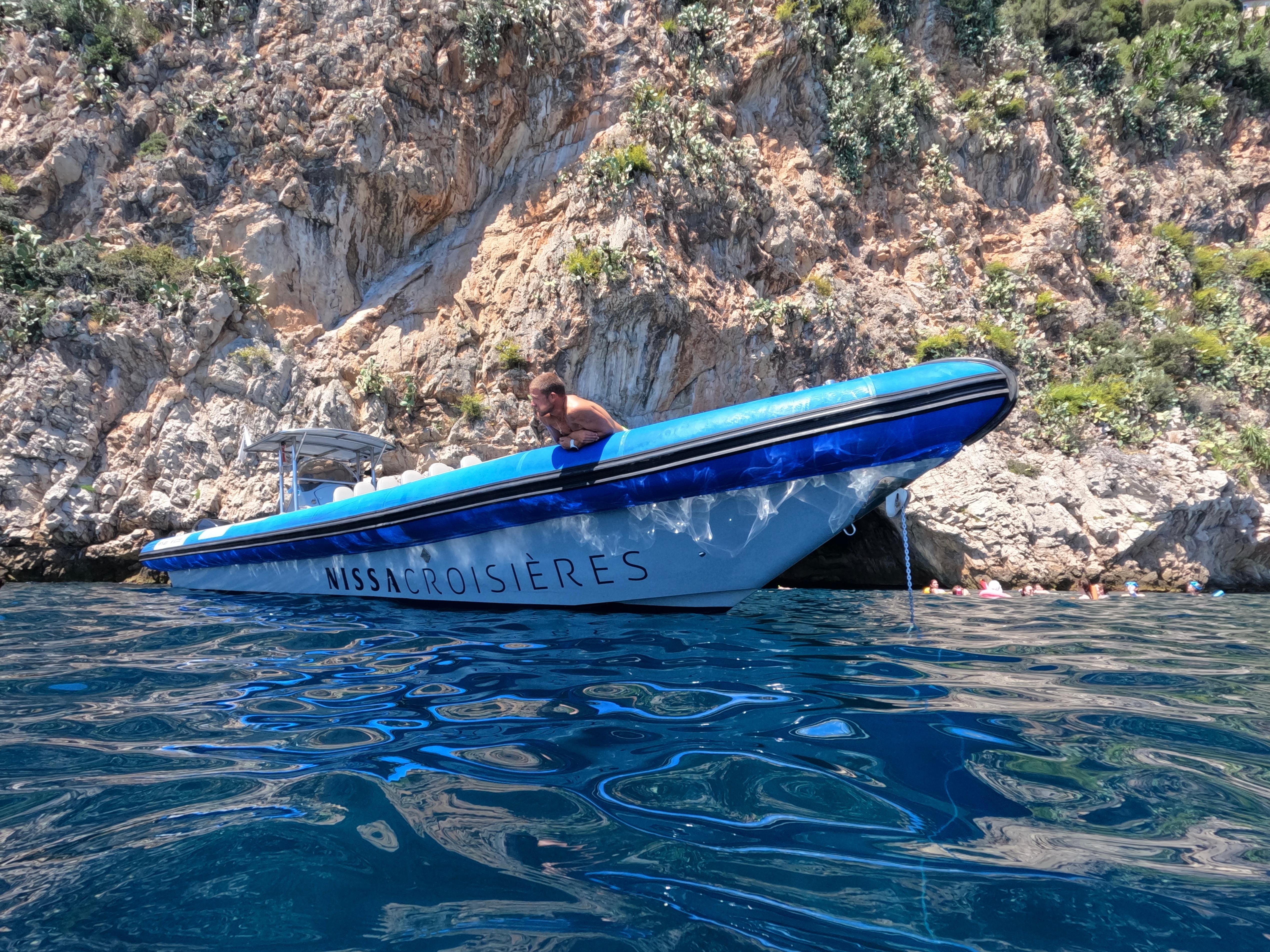 Monaco & Mala Caves Coastal Cruise with Snorkeling