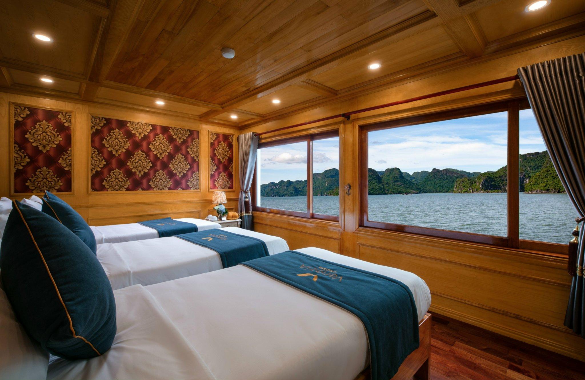 Lan Ha Bay & Halong Overnight Cruise – Private Balcony Cabins