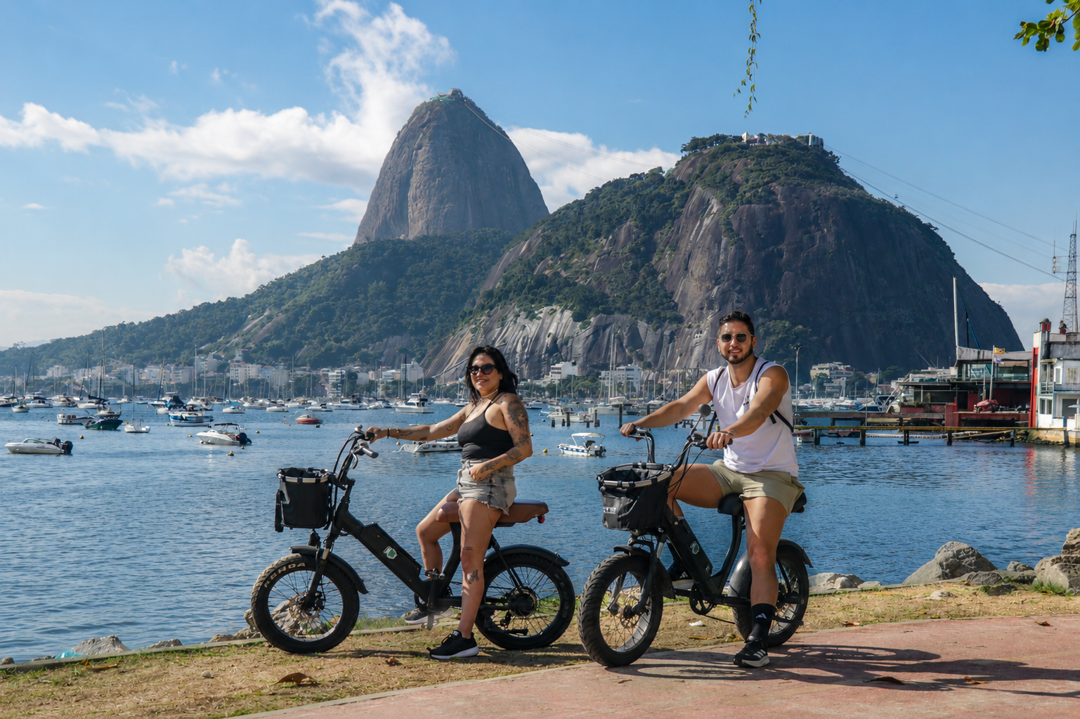 Historic Rio & Beaches Electric Bike Tour