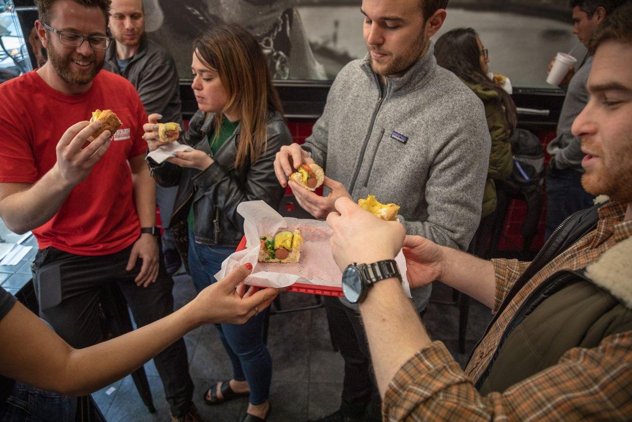 Chicago Loop Culinary Walking Tour: Deep Dish, Hot Dogs & History