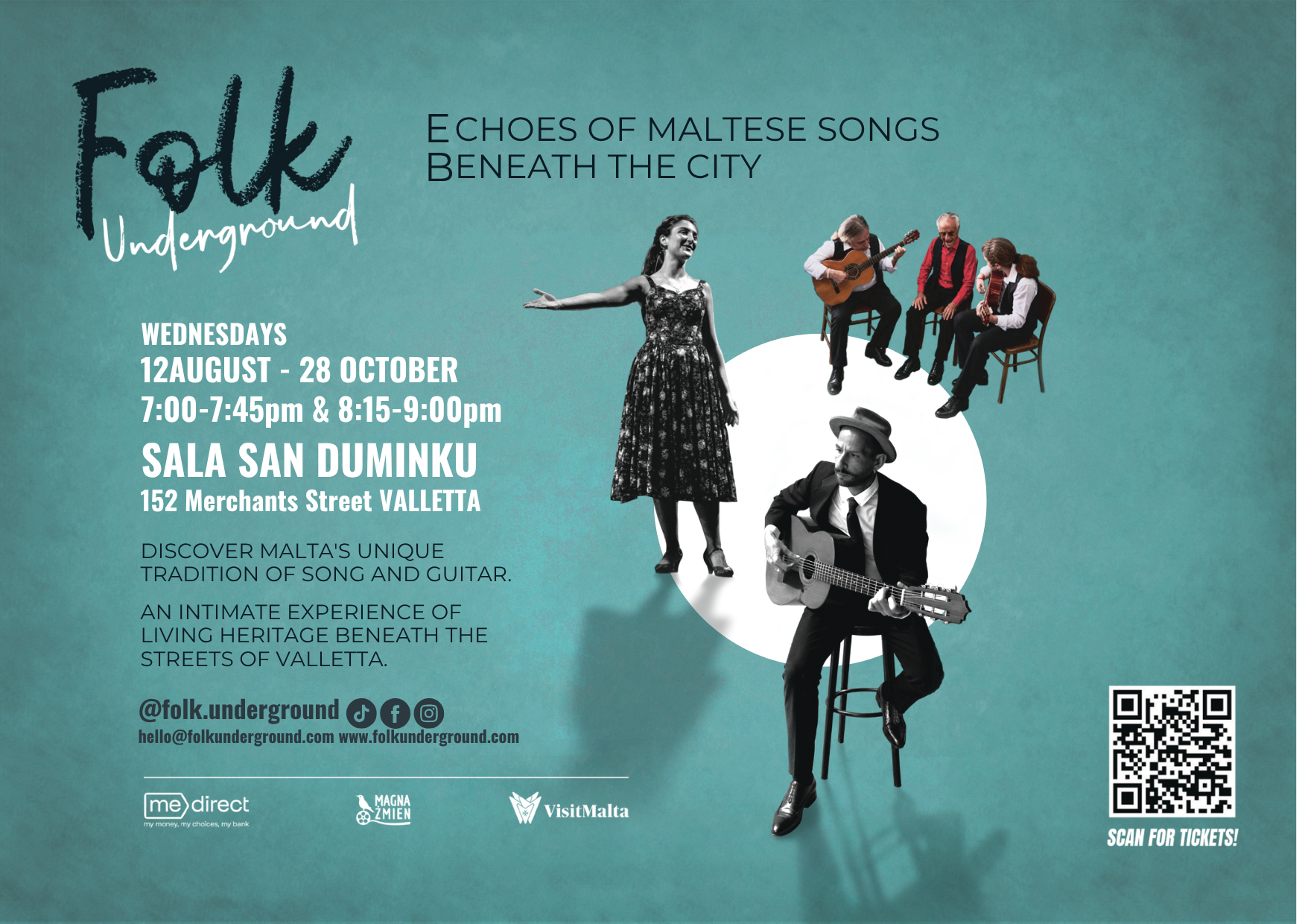 Folk Underground - Maltese Songs in Historic Vaults