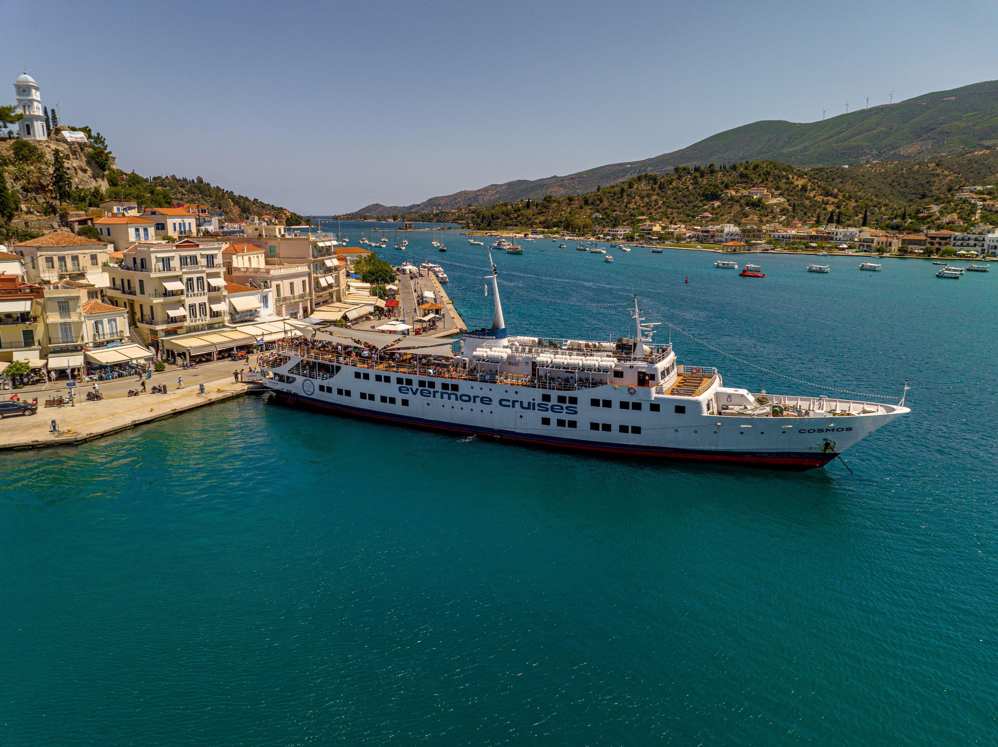 Three Saronic Islands Day Cruise with Greek Lunch