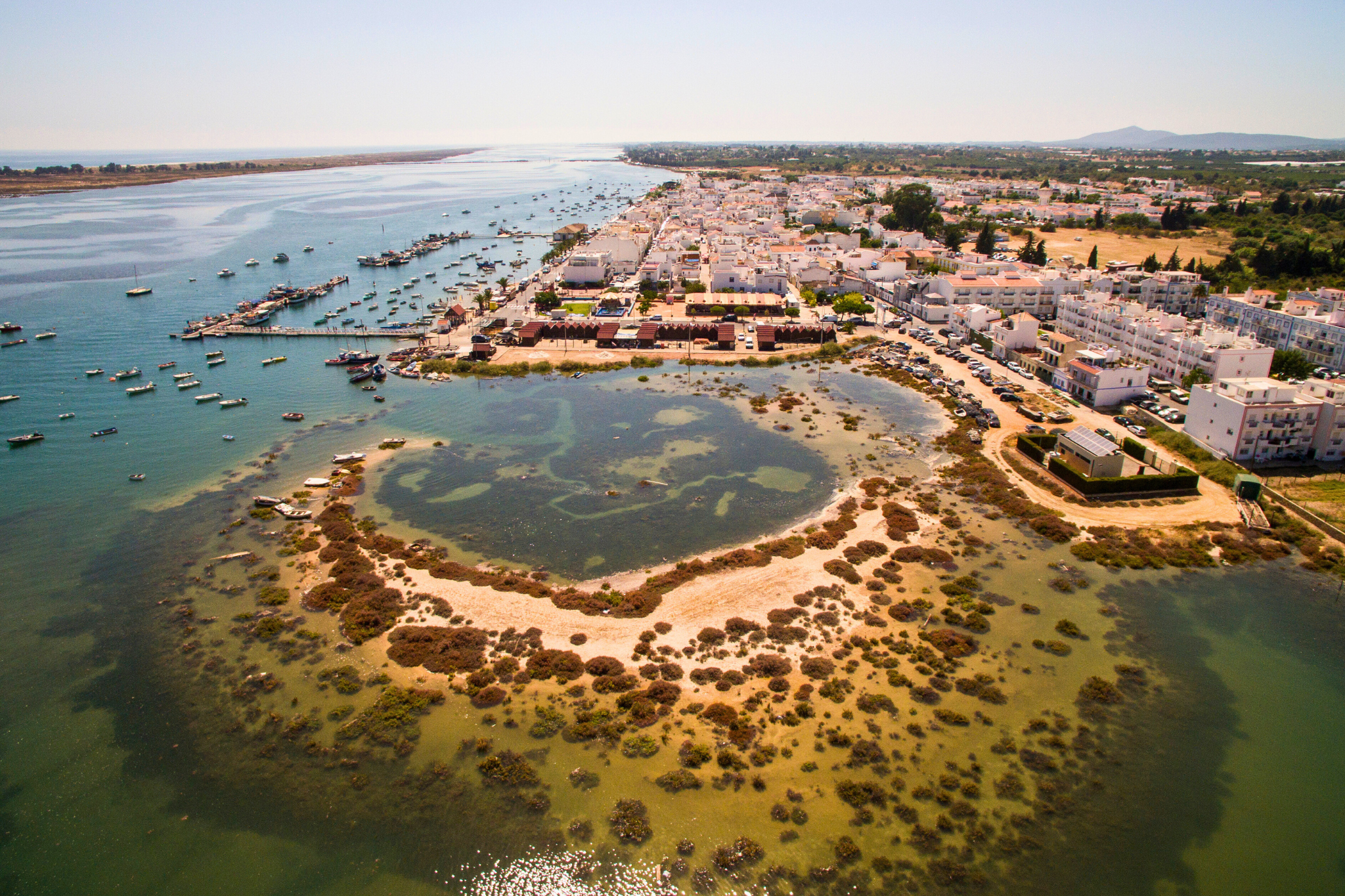 Ria Formosa Boat Tour to Santa Luzia & Cabanas