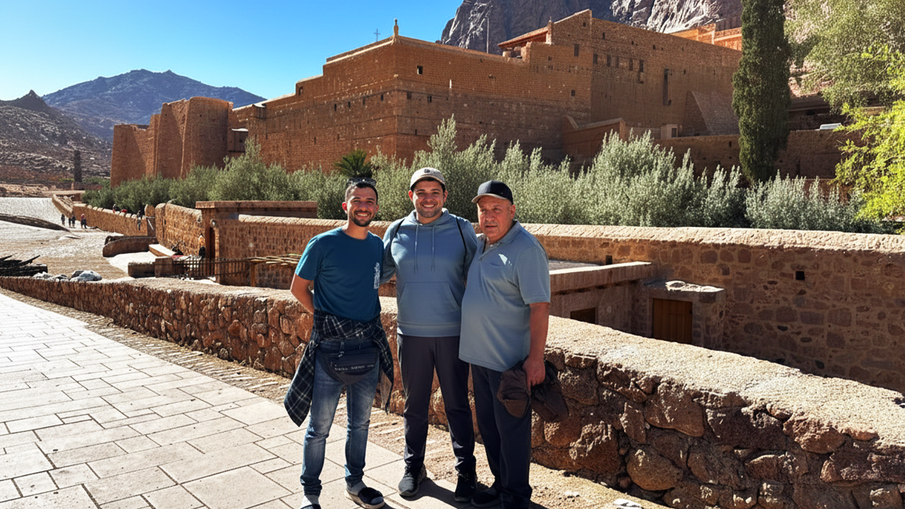 Mount Sinai Midnight Hike & St. Catherine's Monastery Day Tour from Sharm El Sheikh