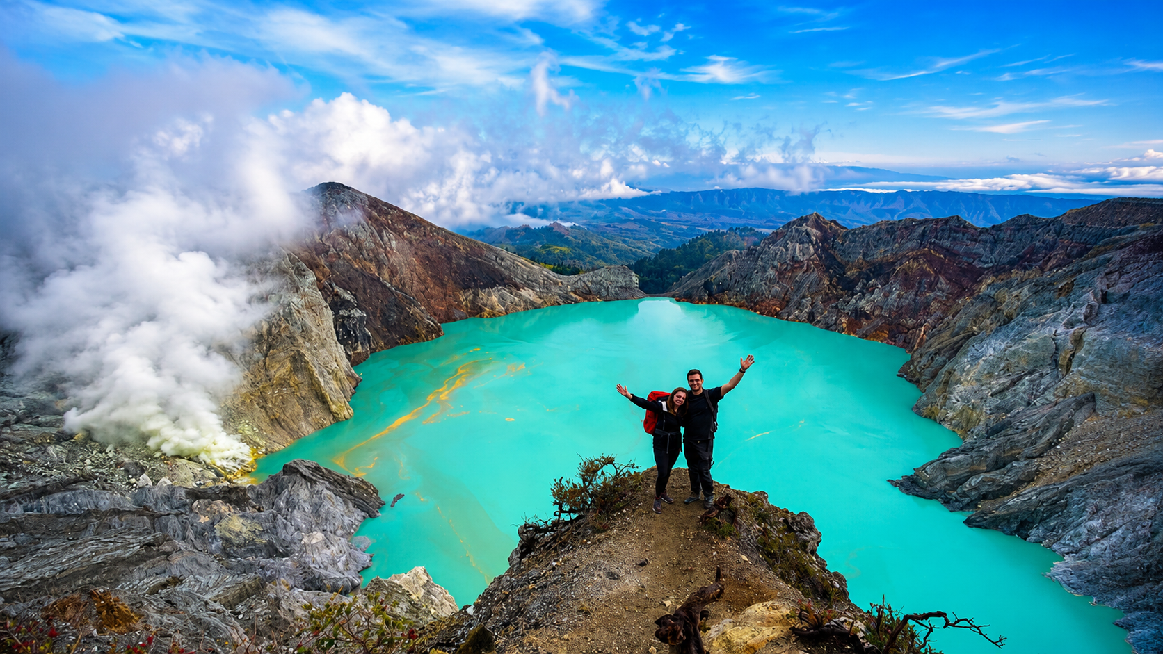 Ijen Blue Fire & Sunrise Trek from West Bali