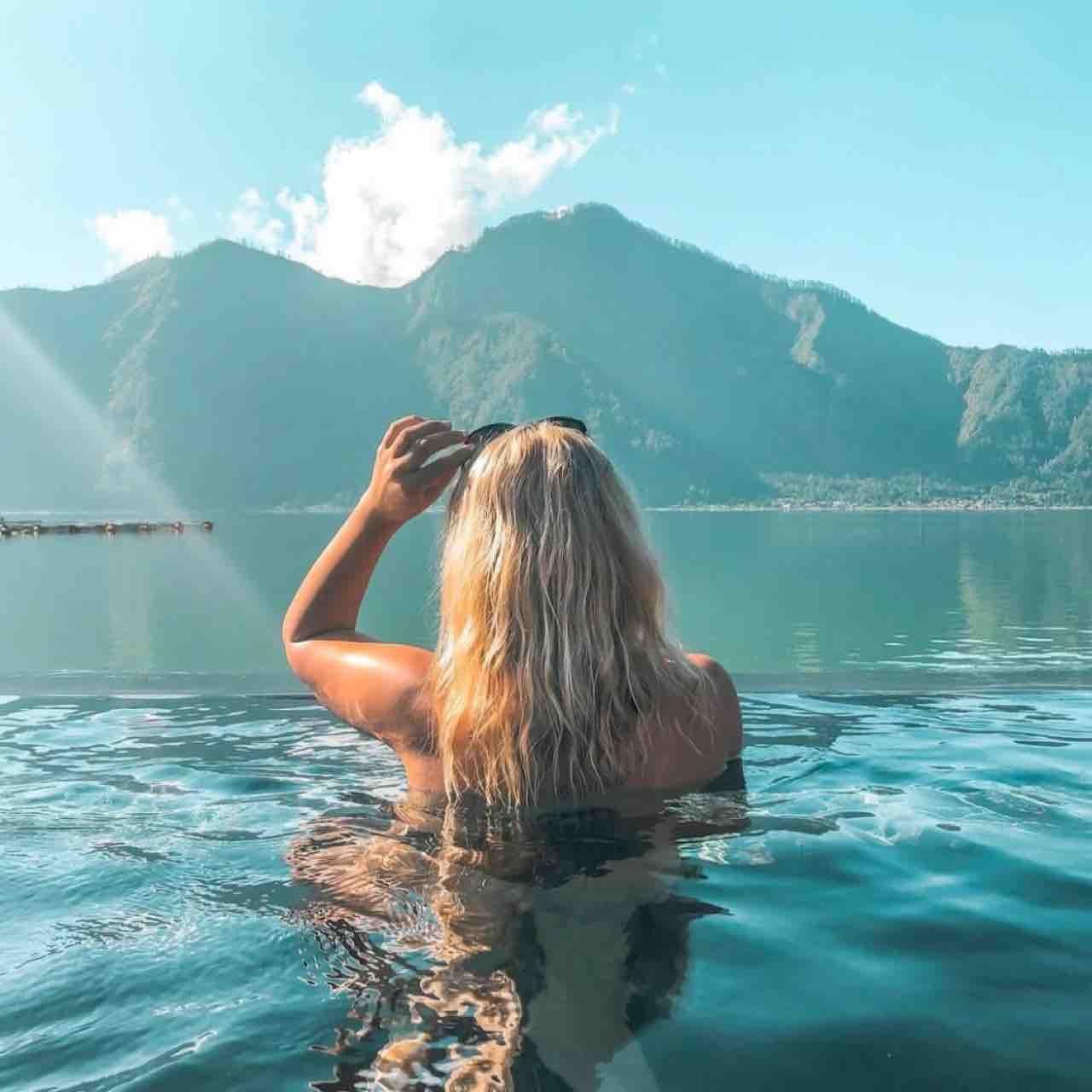 Mount Batur Sunrise Trek & Hot Springs from Ubud