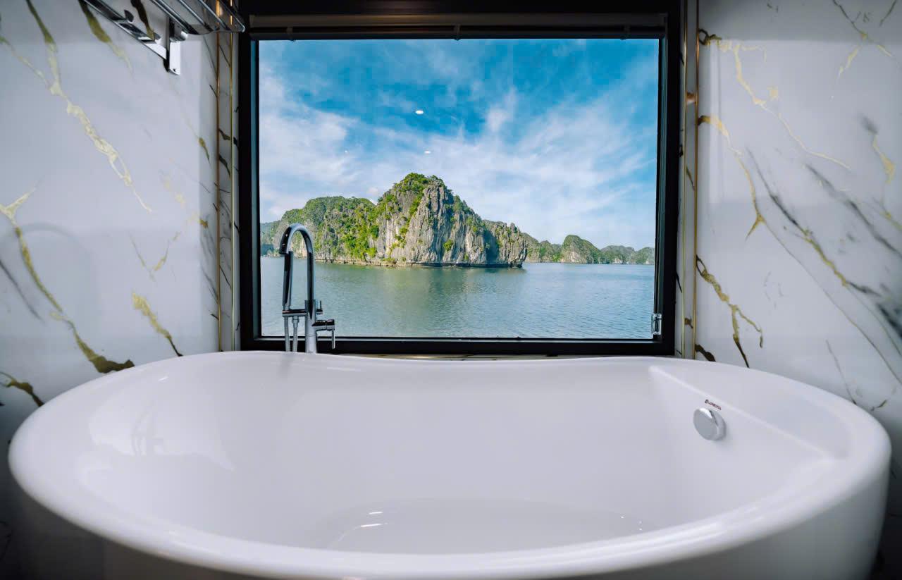 Lan Ha Bay 2-Day Cruise: Kayaking, Biking & Private Balcony