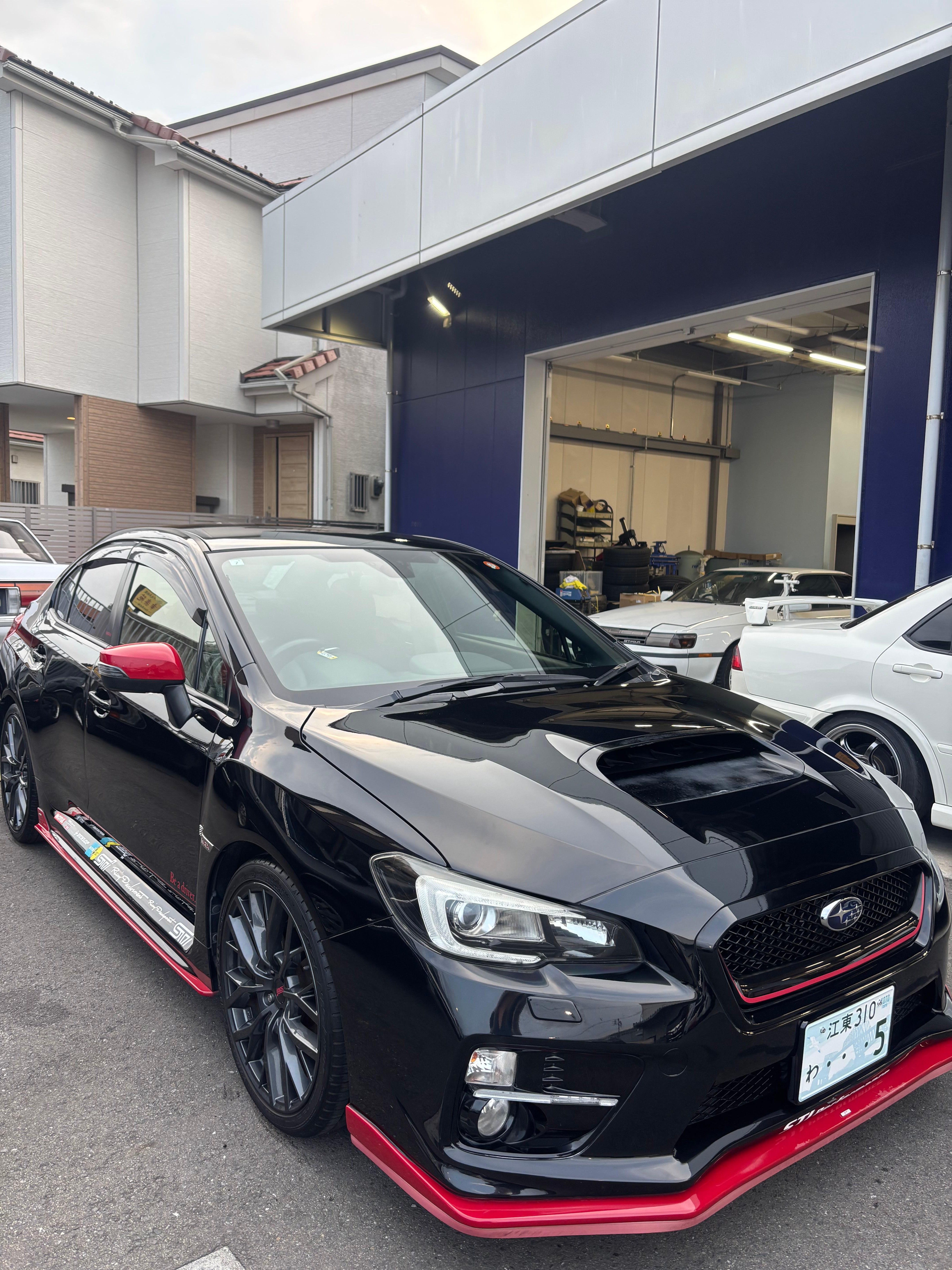 Daikoku Meet in a Subaru WRX