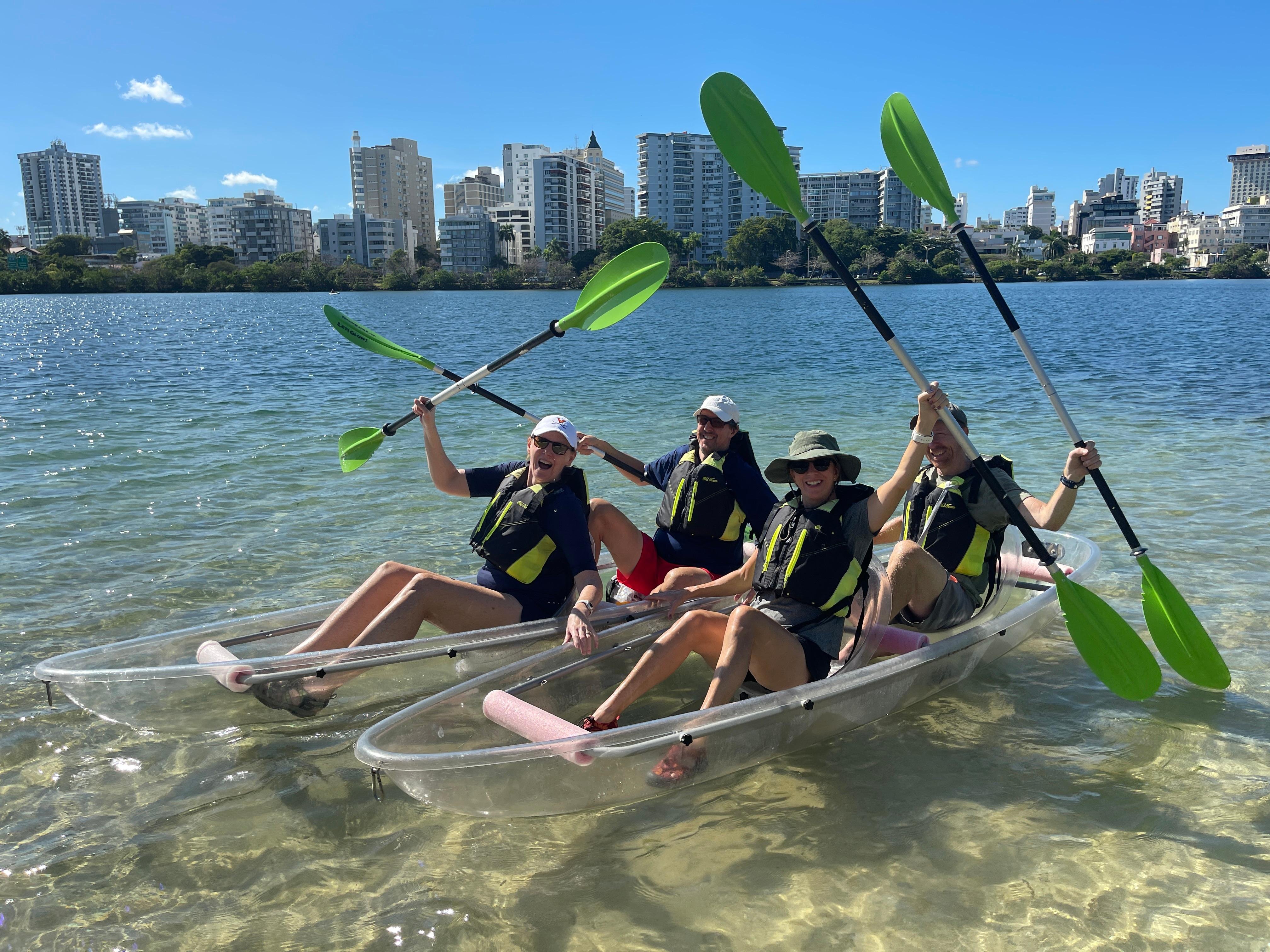 Clear Kayak Eco Tour Through San Juan's Mangrove Bay