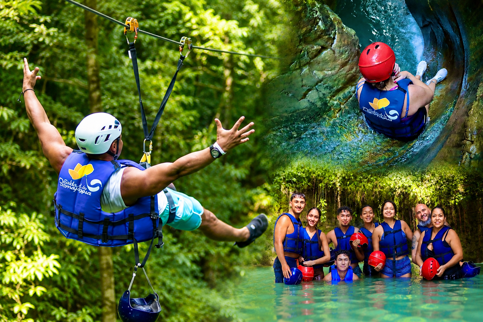 Puerto Plata Rainforest Zipline and Waterfall Adventure