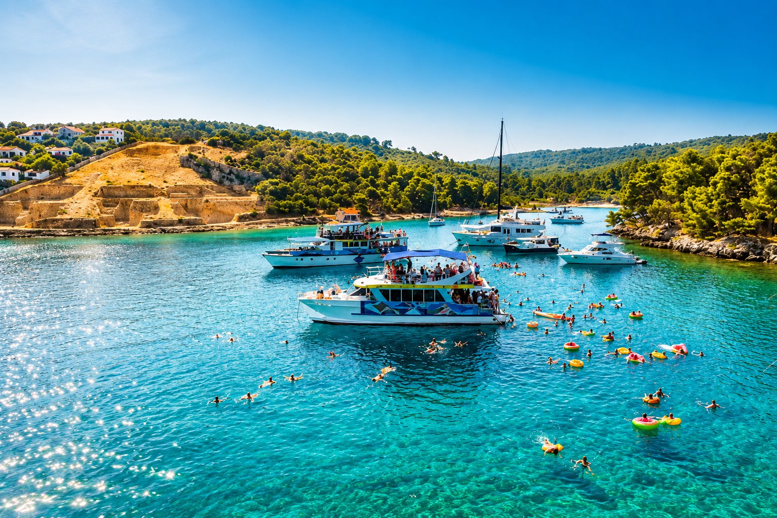 Blue Lagoon Three-Island Cruise with All-Inclusive Lunch