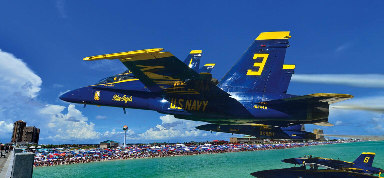 Blue Angels Air Show Cruise with Dolphin Sightings