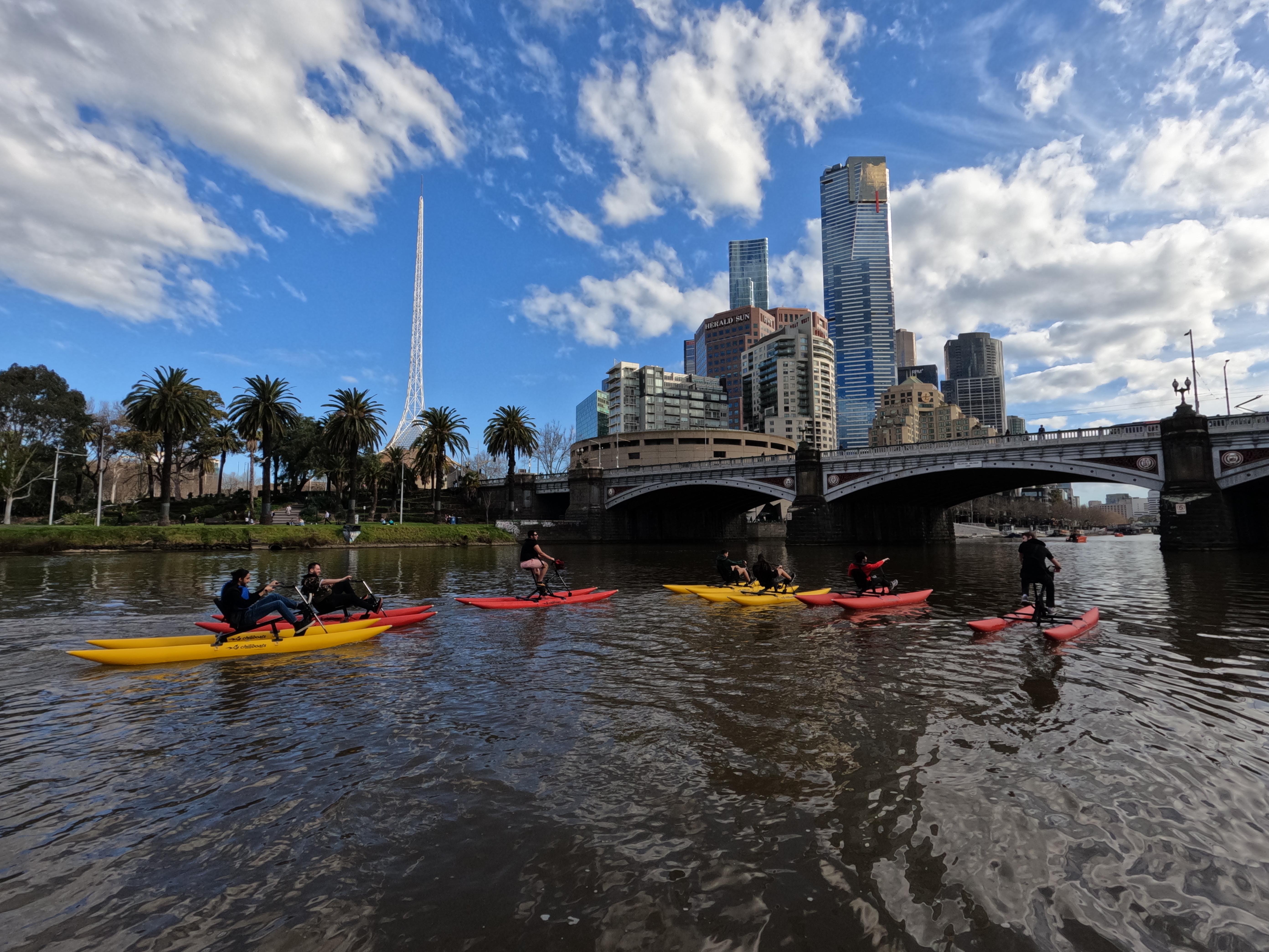 Yarra River, Melbourne Waterbike Tour