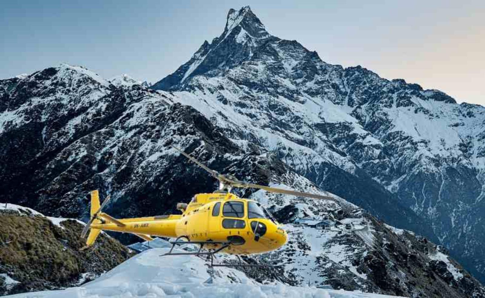 Pokhara: Mardi Himal Base Camp Helicopter Tour