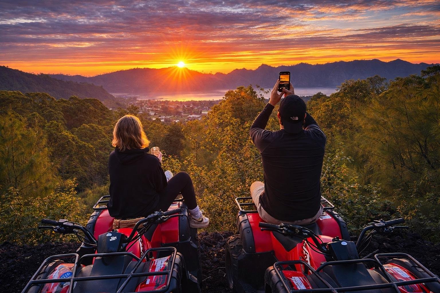 Mount Batur Sunrise ATV Adventure with Breakfast