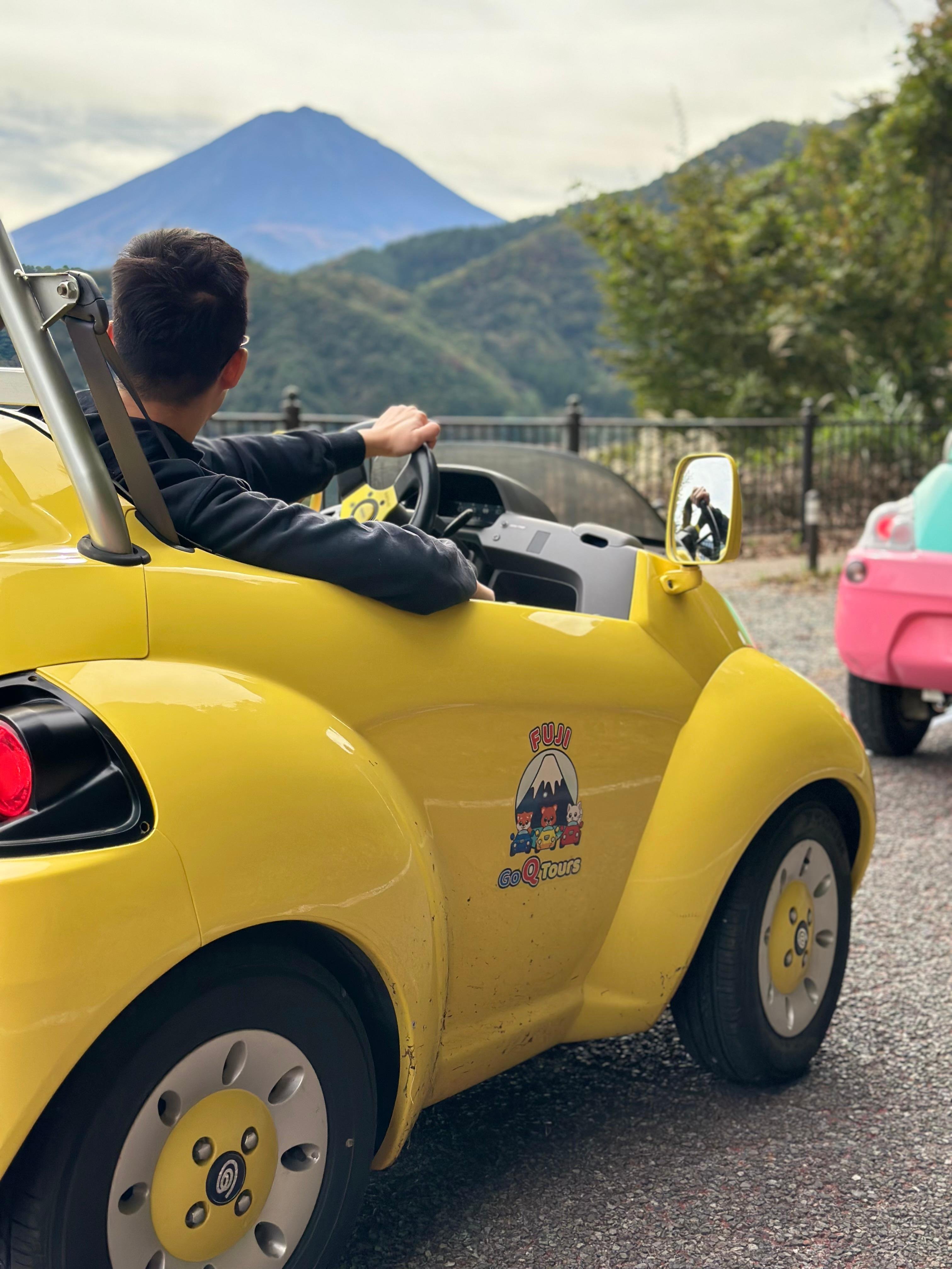 Lake Kawaguchiko Electric Mini Car Guided Tour