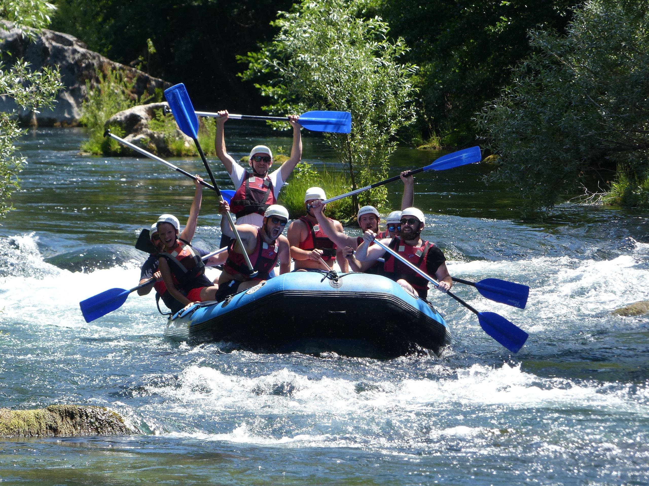Cetina River Rafting & Cliff Jumping Adventure from Omiš