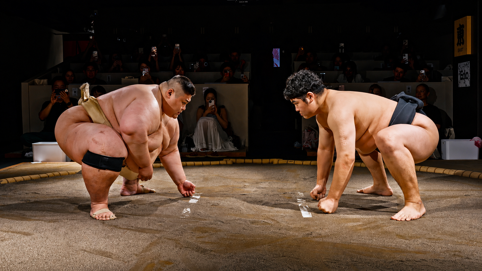 Tokyo: Shibuya Sumo Show with Experience & Photo