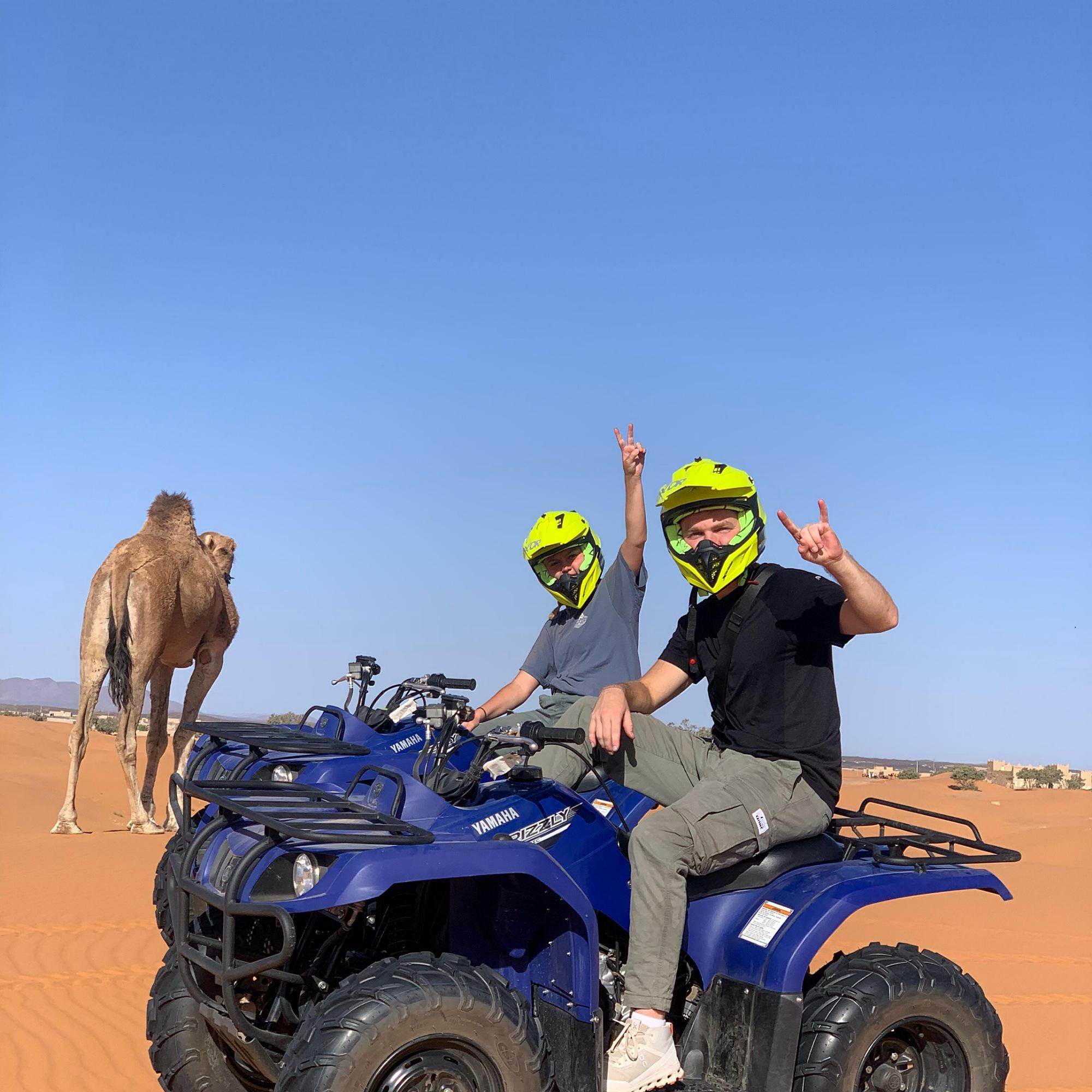 Merzouga Sahara Quad Bike Safari & Sandboarding