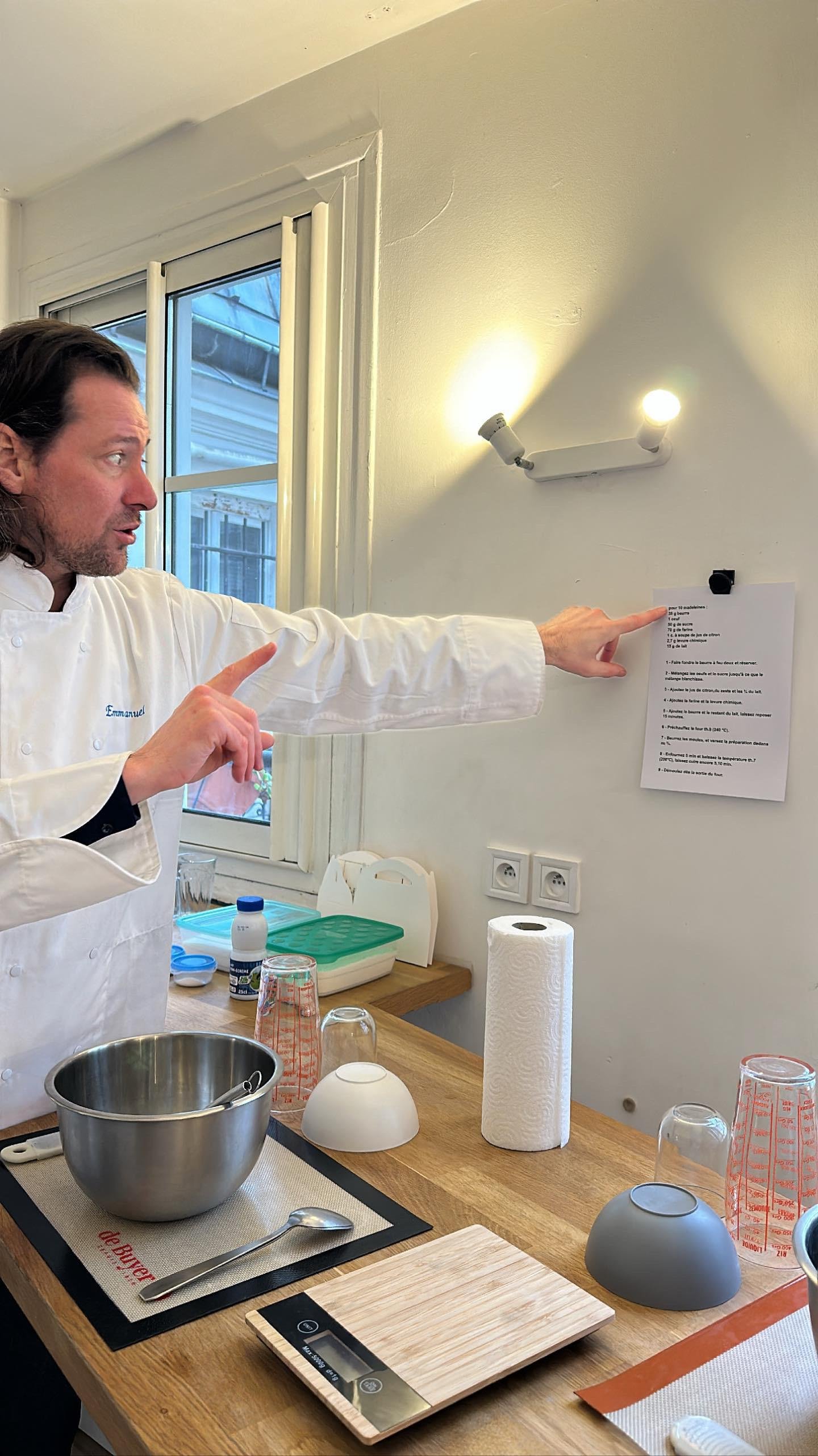 Parisian Madeleine Baking Class