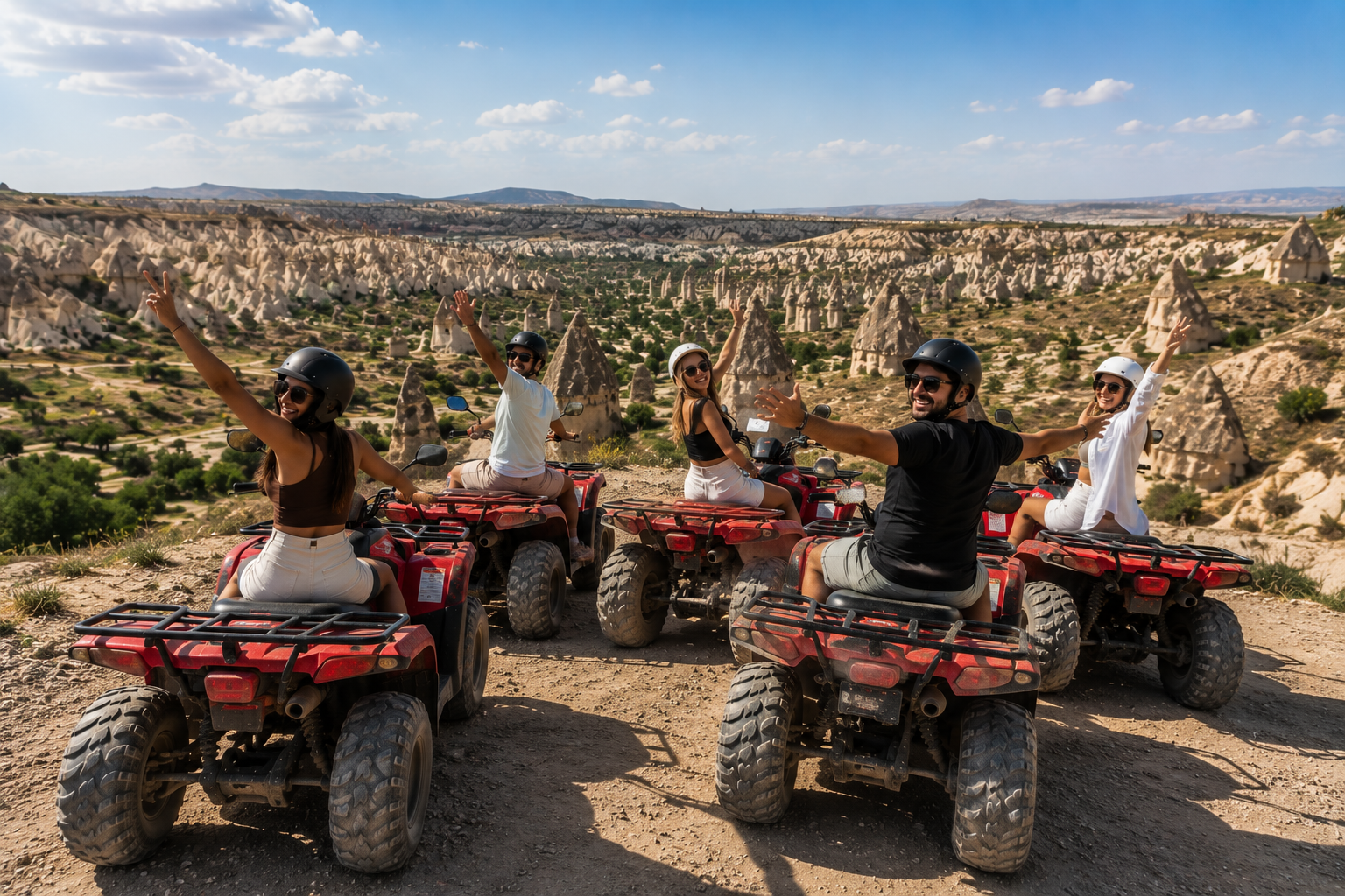 Cappadocia Quad Bike Adventure & Sunset Barbecue