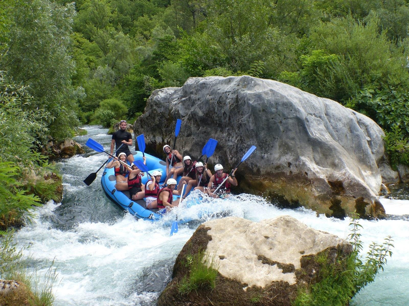 Cetina River Rafting & Cliff Jumping Adventure from Omiš