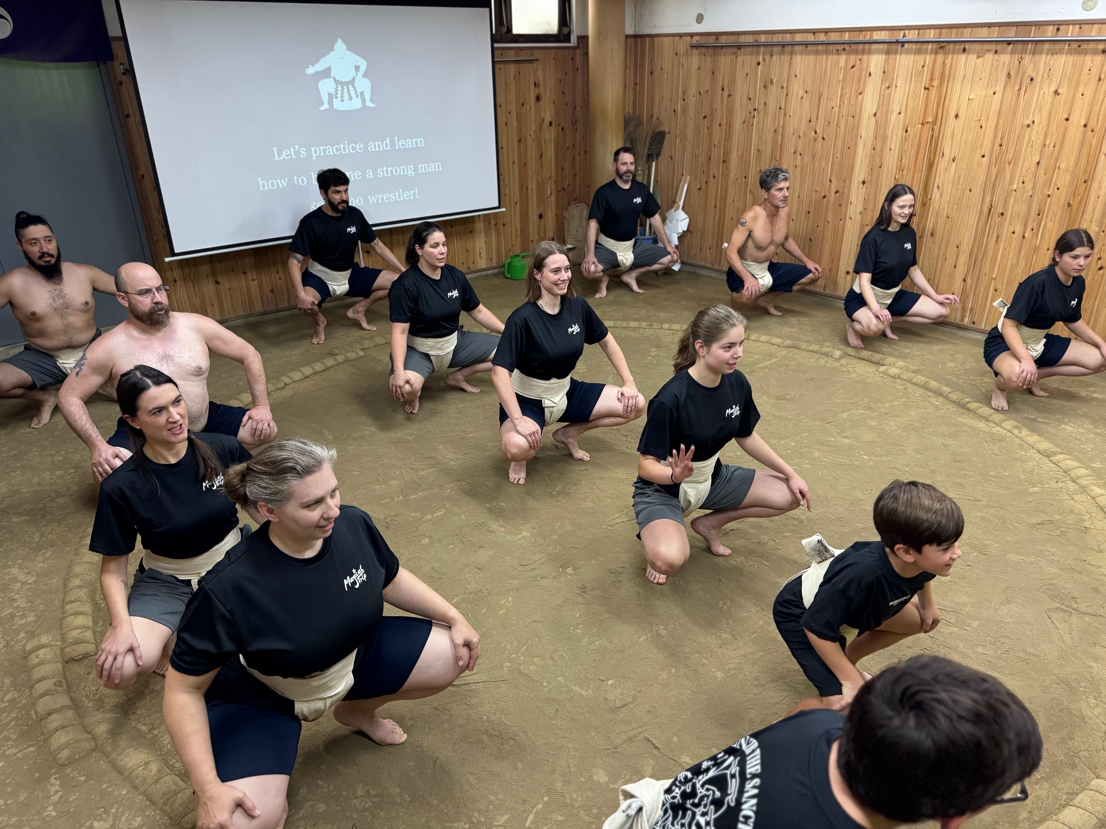 Sumo training experience near Tokyo — drills and bouts with ex-pro wrestlers — image 1