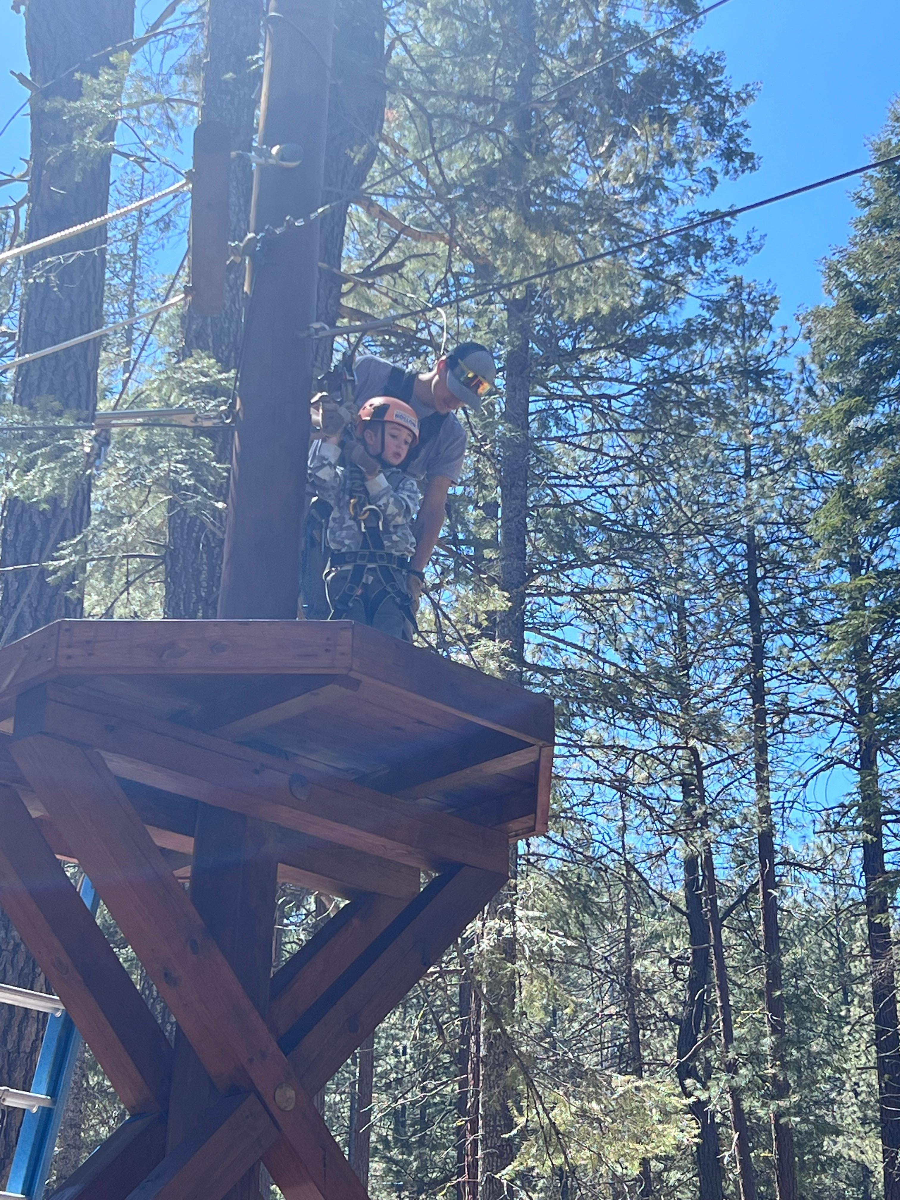 Sasquatch Hollow Junior Zipline Challenge