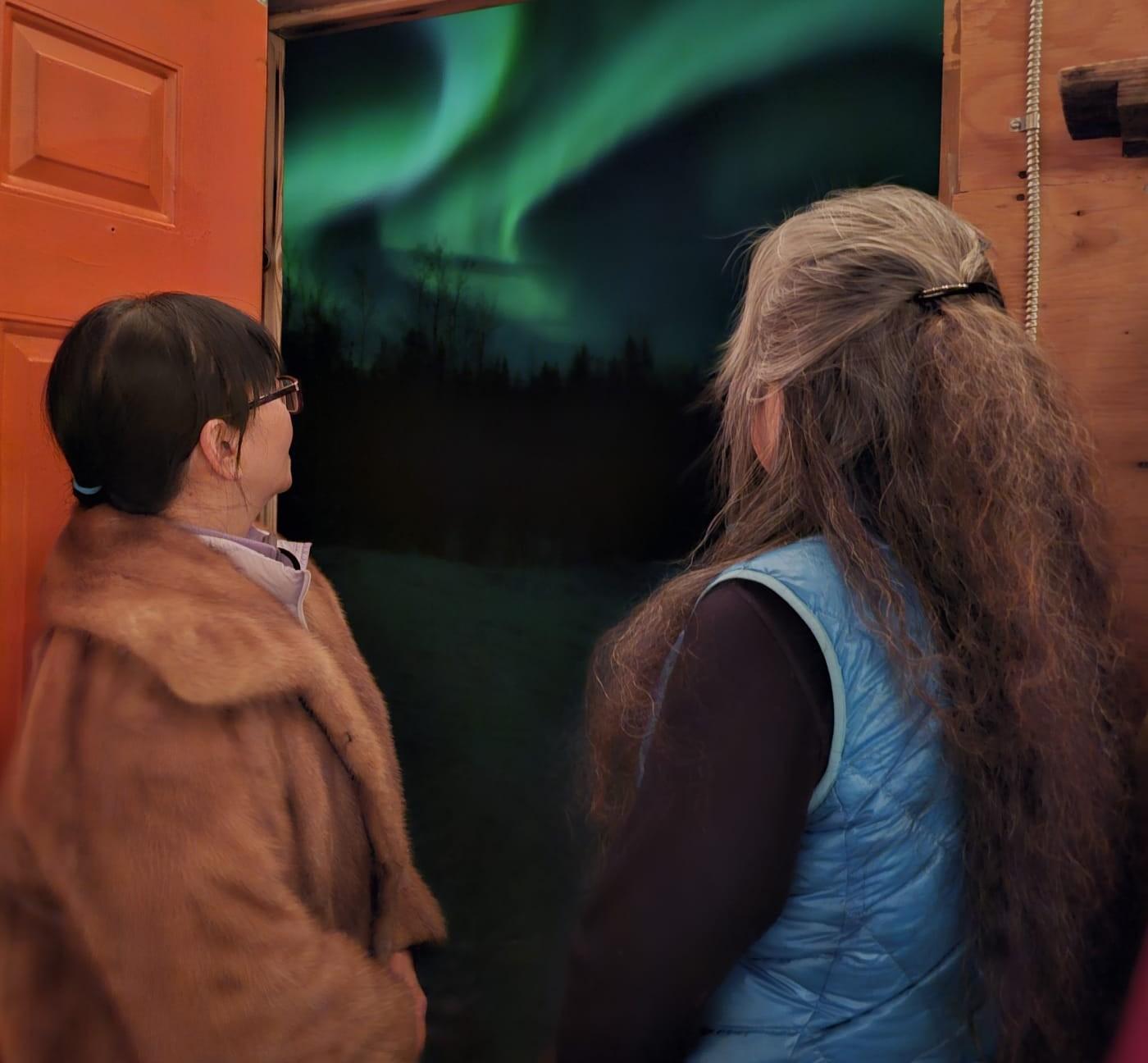 Aurora Hunt from a Heated Bush Cabin
