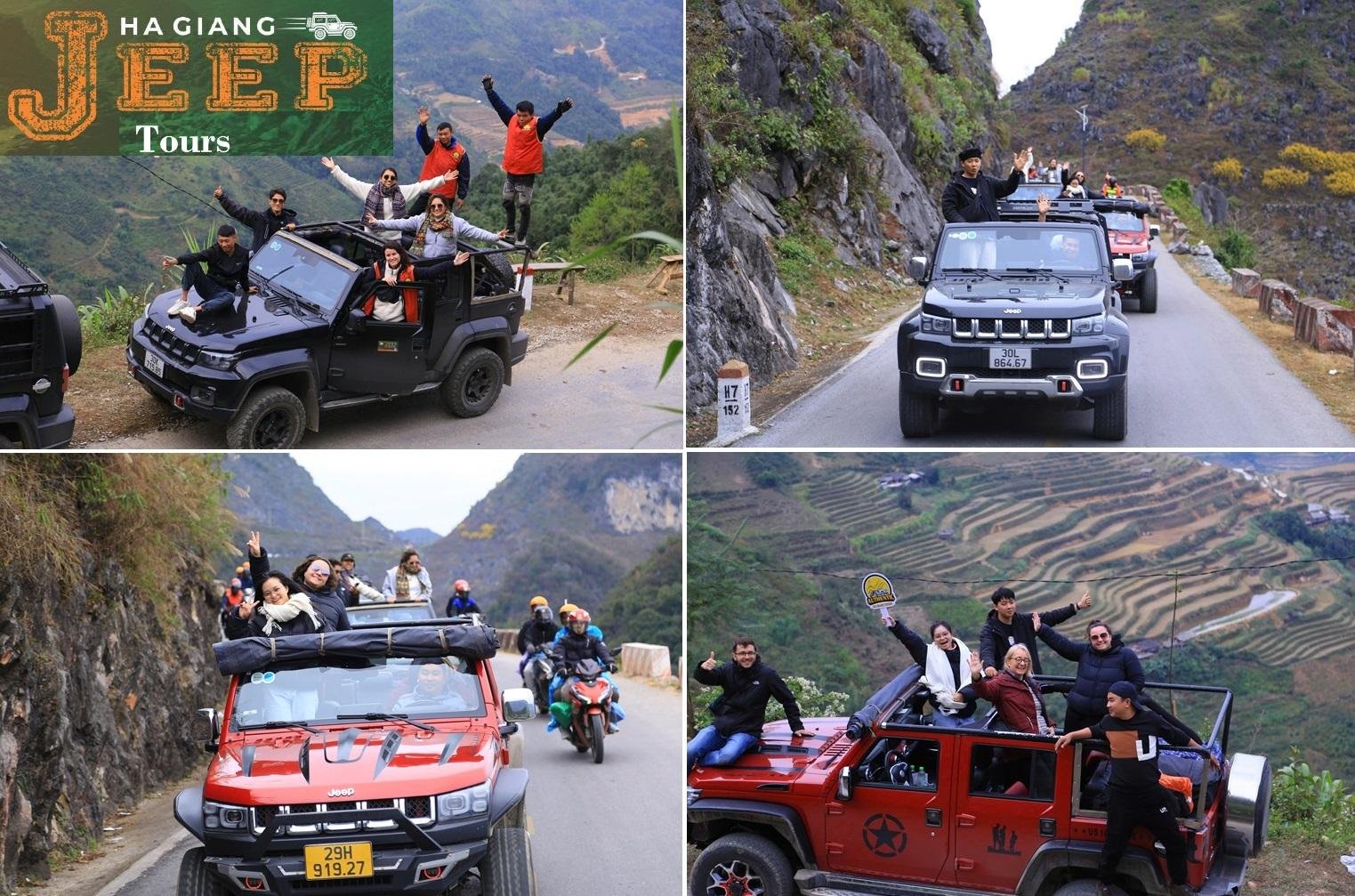 Ha Giang Loop Adventure in Modern Open-Air Jeep