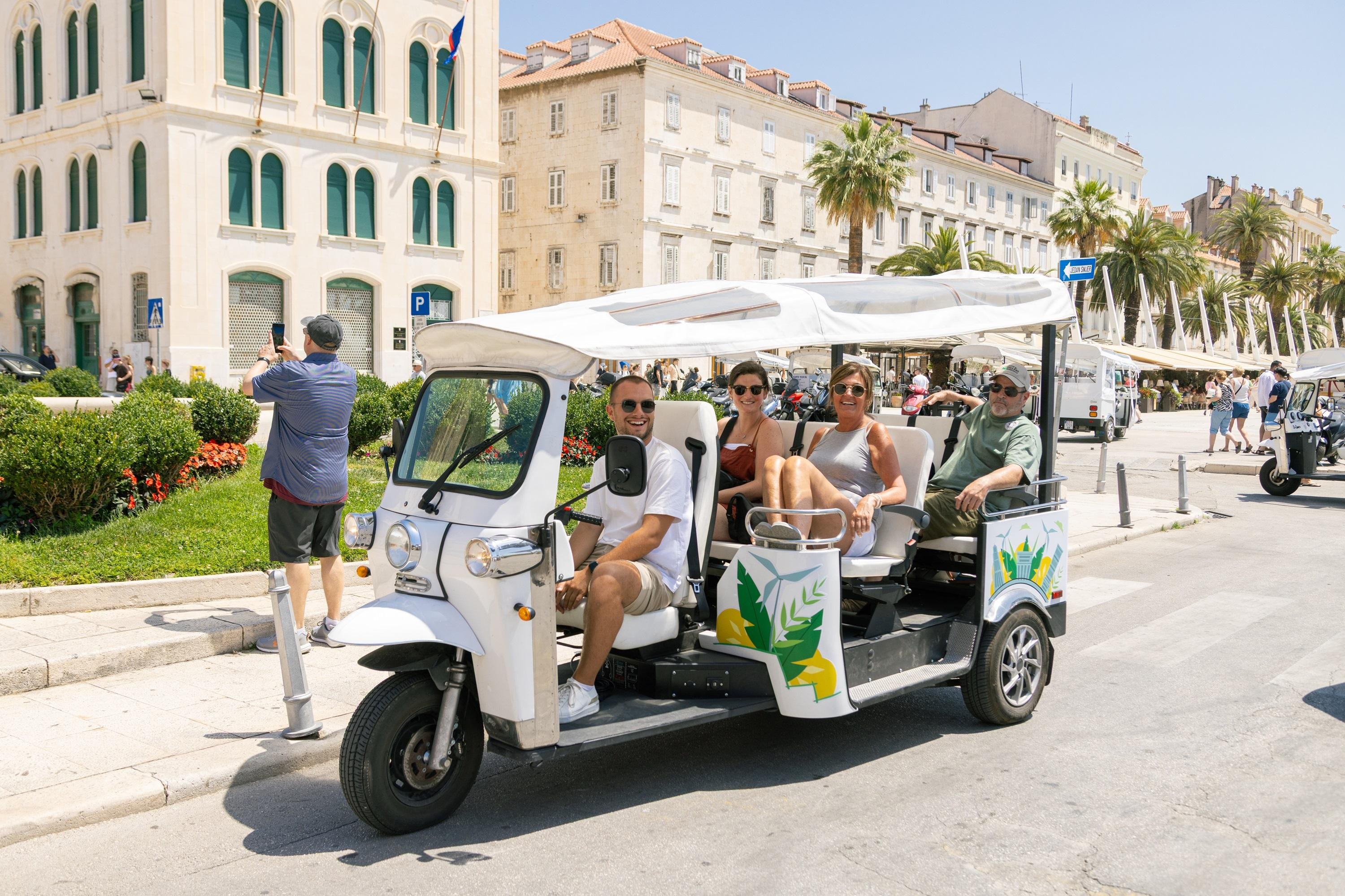 Split Eco-Friendly Electric Tuk-Tuk Sightseeing Tour