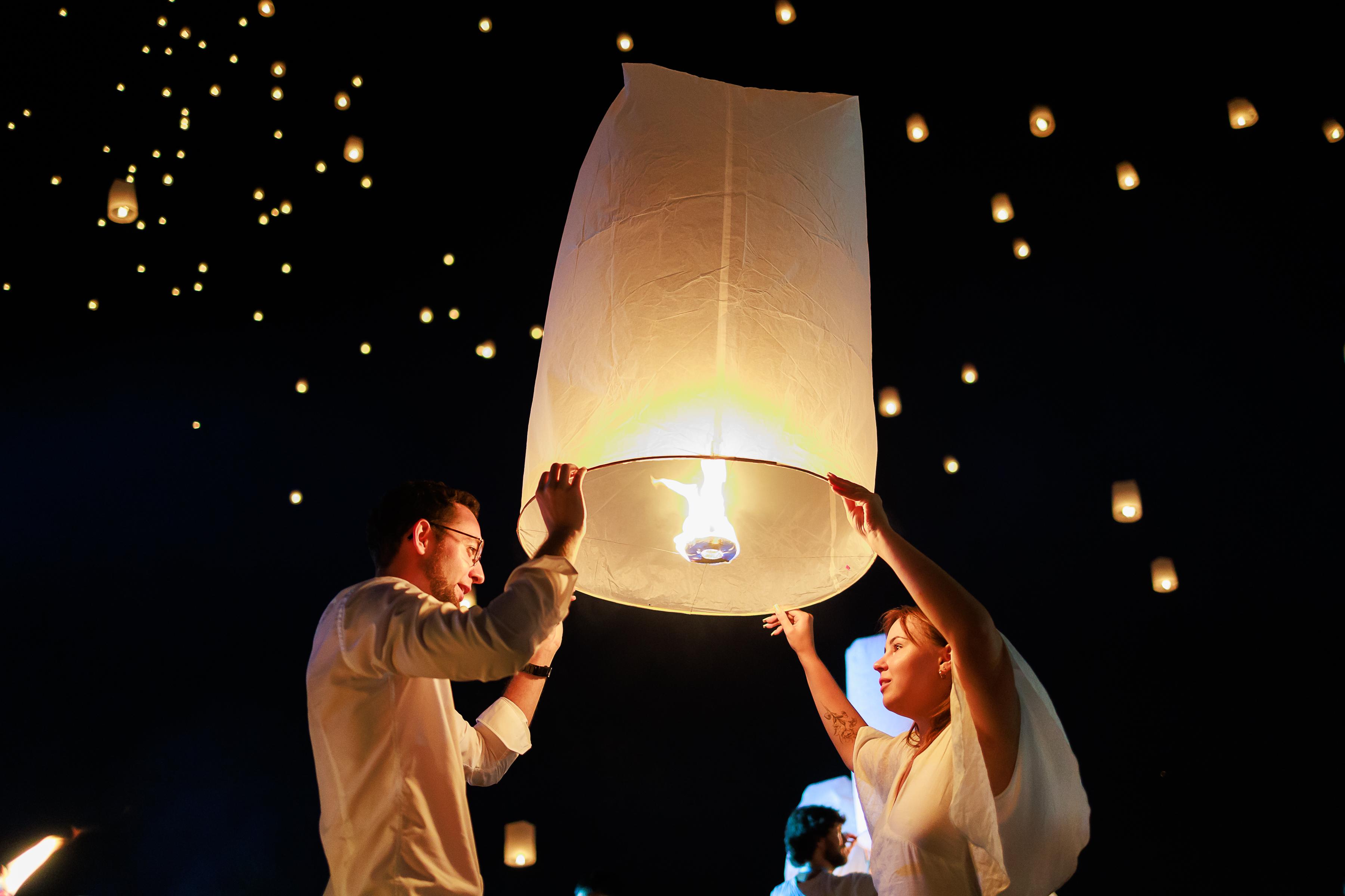 Yee Peng Sky Lantern Festival Experience