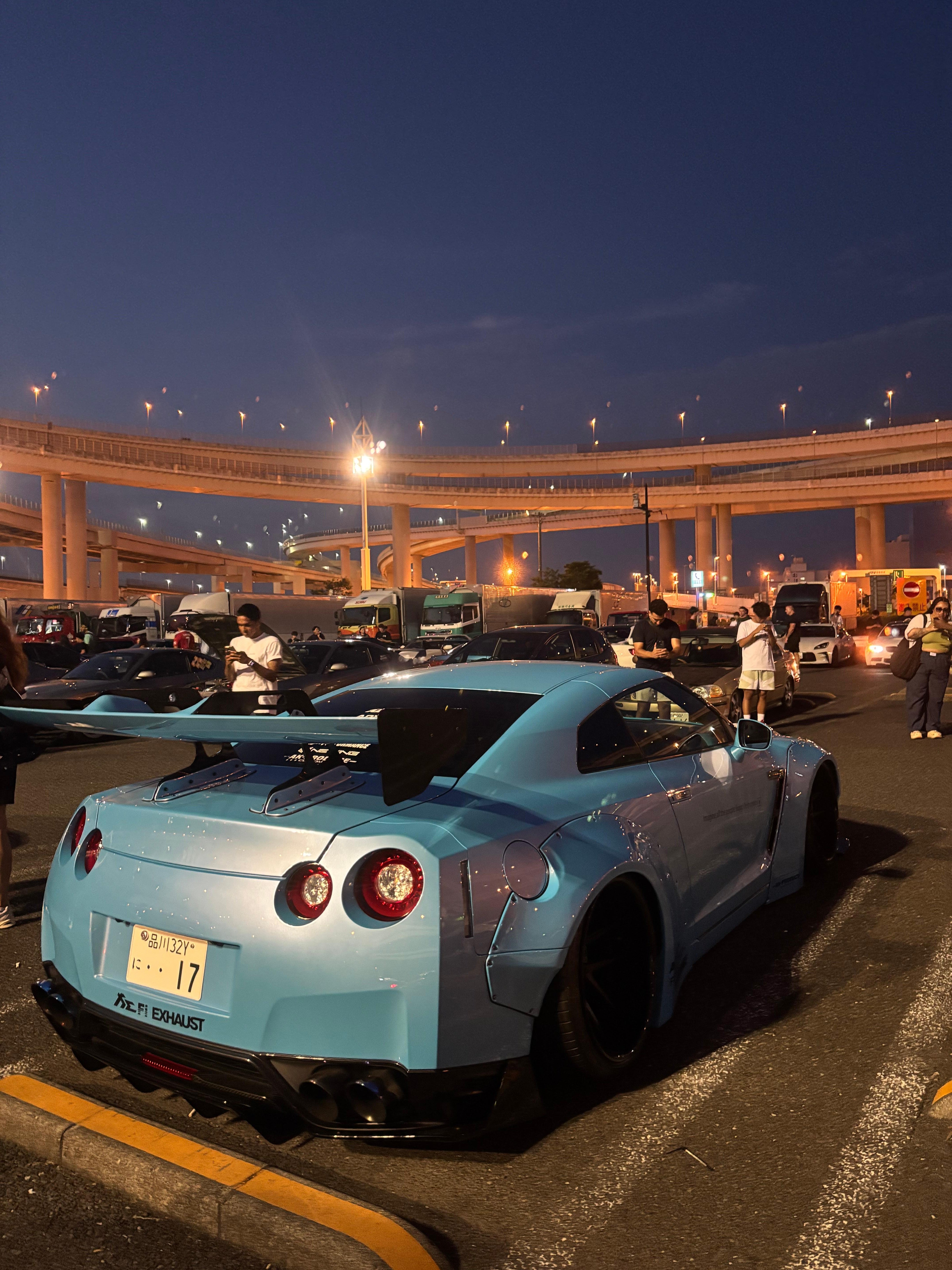 Daikoku Meet in a Subaru WRX