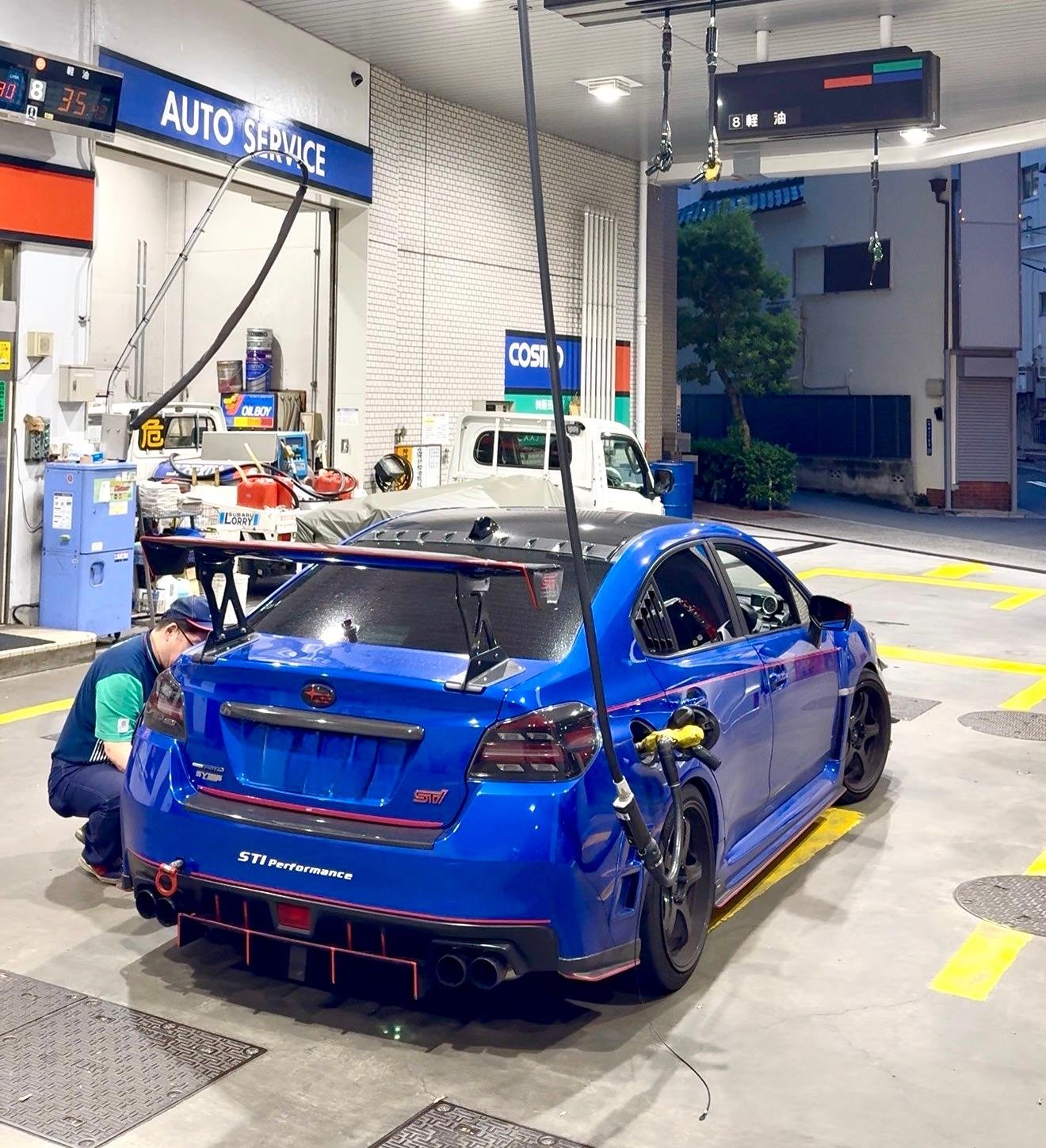 Daikoku PA & Shibuya WRX STI 550Hp Private experience