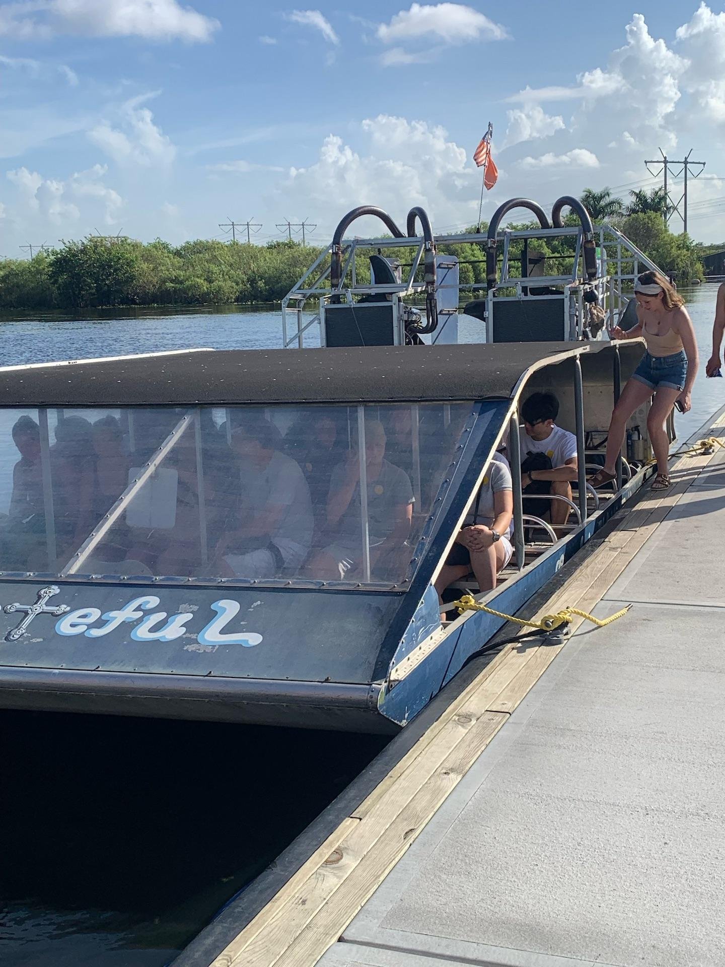 Everglades Small Group on Airboat with Transportation