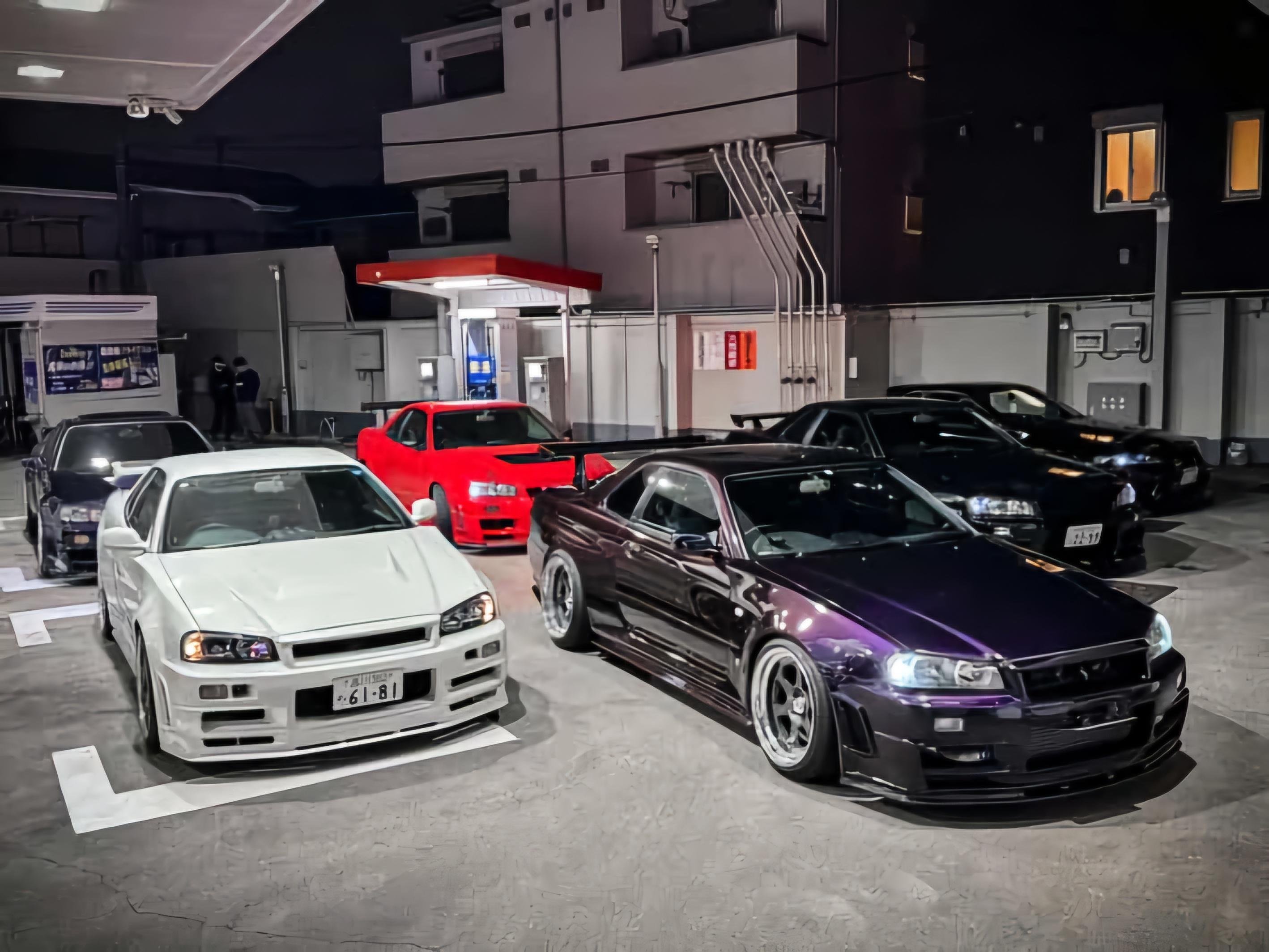 Tokyo: Daikoku Car parking area night Meet & experience JDM